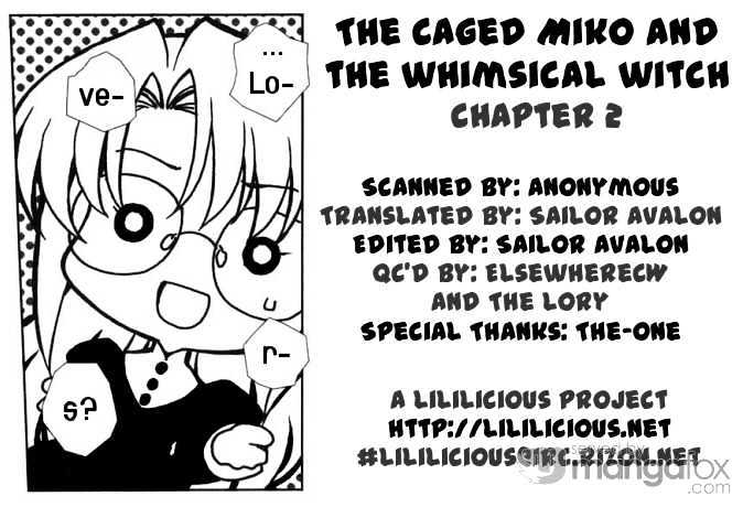 Kotonoha no Miko to Kotodama no Mahou to Chapter 2 page 2 - Chapter 2