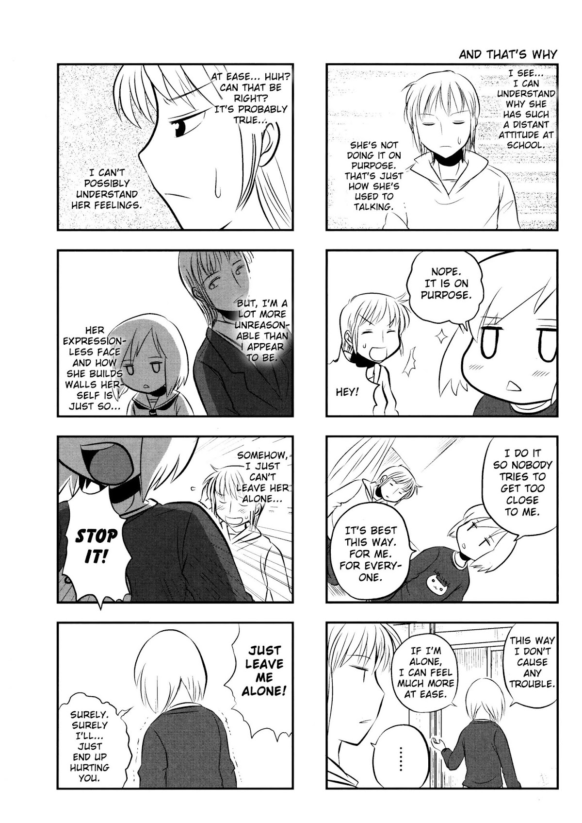 Kotoura-san Chapter 1 page 12 - Chapter 1