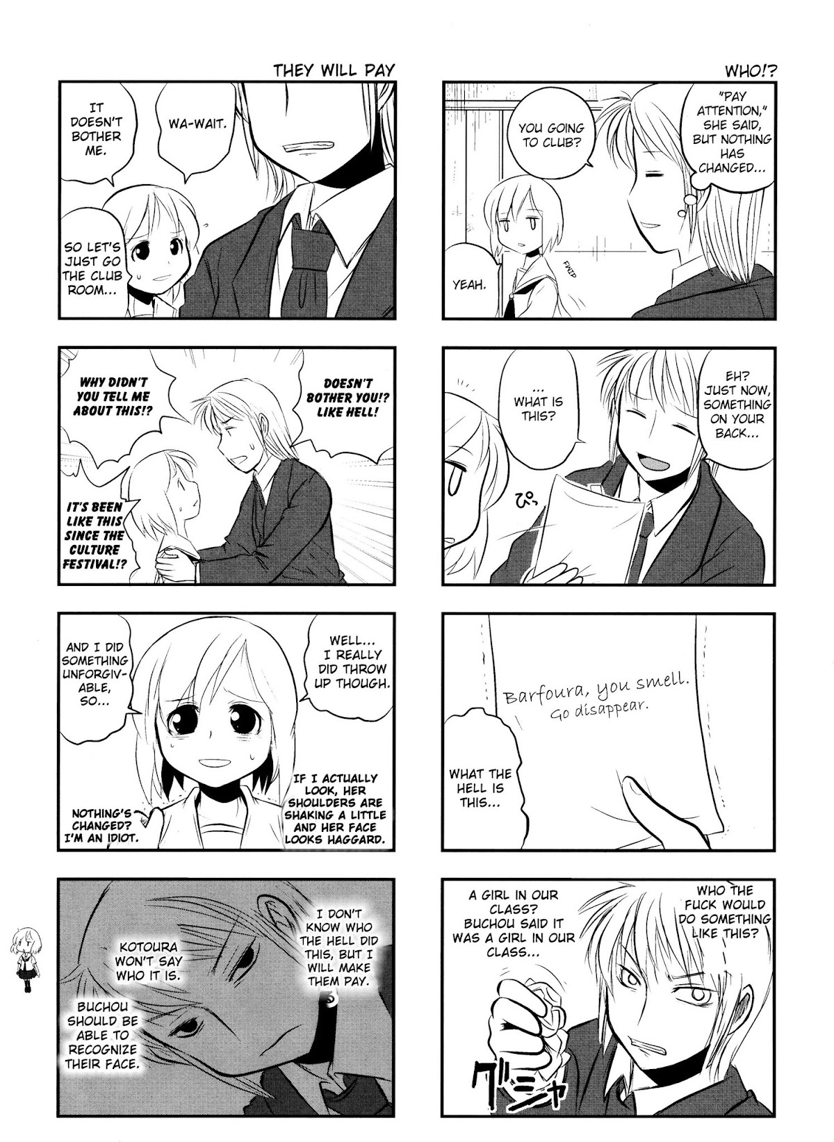 Kotoura-san Chapter 3 page 2 - Chapter 3