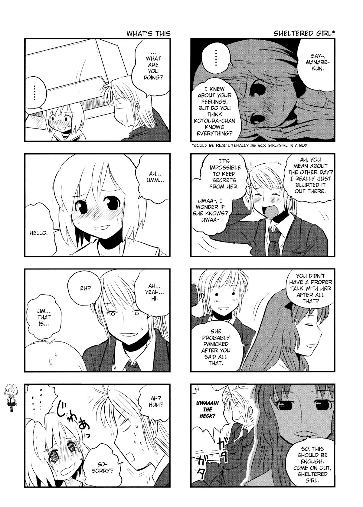 Kotoura-san Chapter 3 page 6 - Chapter 3
