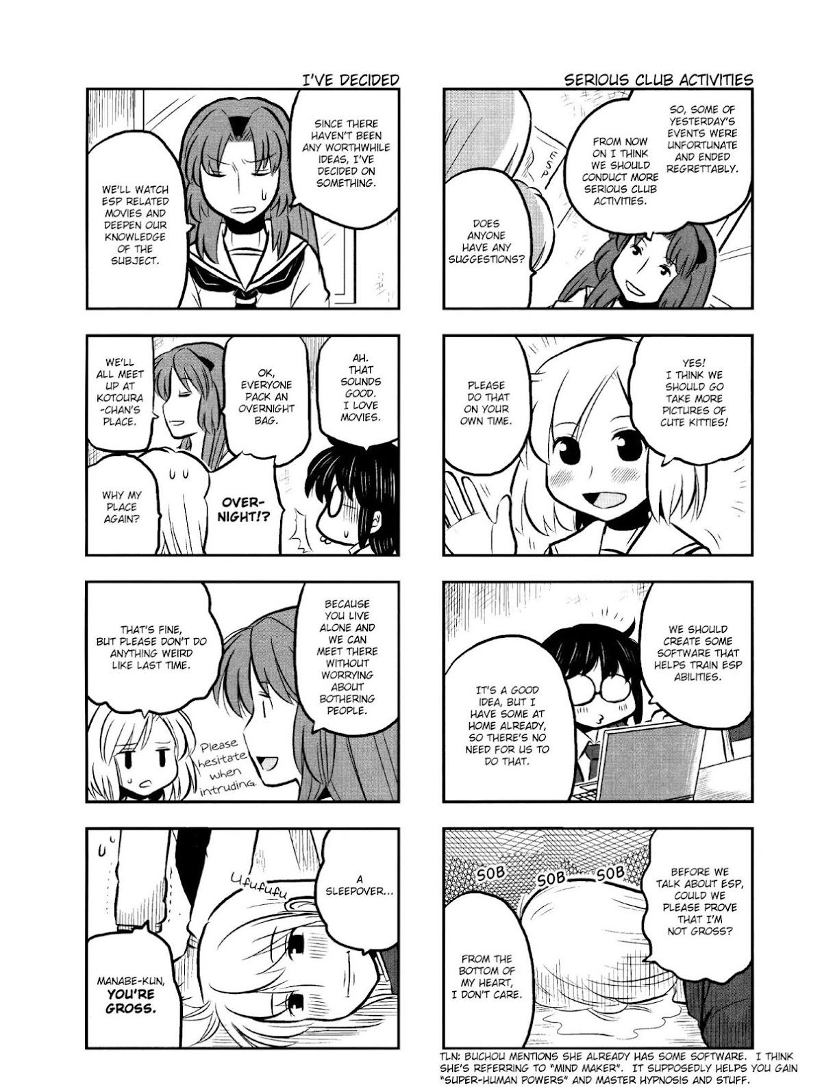 Kotoura-san Chapter 6 page 11 - Chapter 6