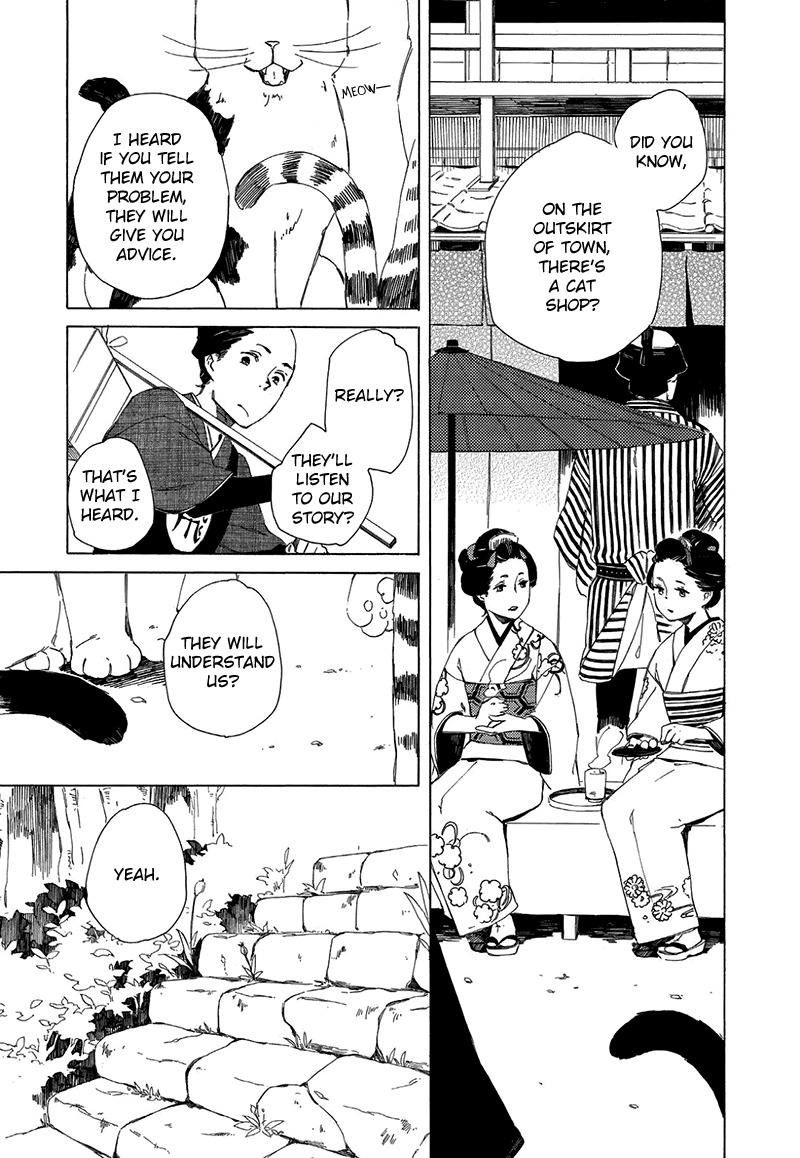 Kottou Nekoya Chapter 4 page 4 - Chapter 4: Edo Cat Shop