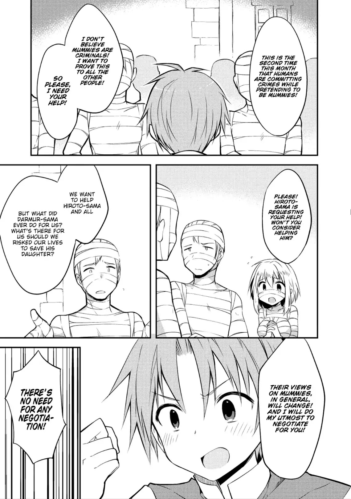 Kou 1 Desu ga Isekai de Joushu Hajimemashita Chapter 32 page 10 - Chapter 32: Mummies' Aid