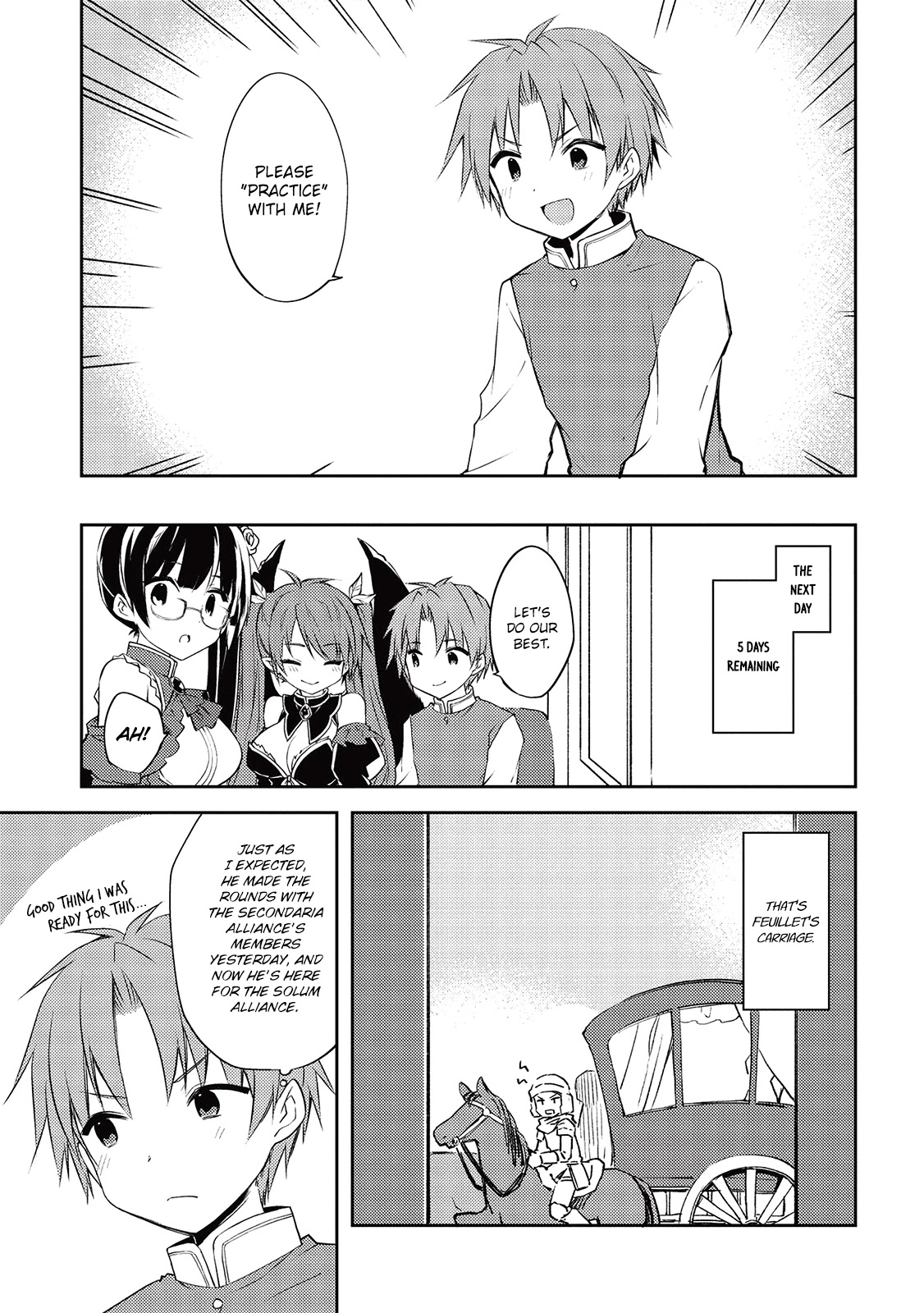 Kou 1 Desu ga Isekai de Joushu Hajimemashita Chapter 44 page 5 - Chapter 44: Feuillet's Struggles