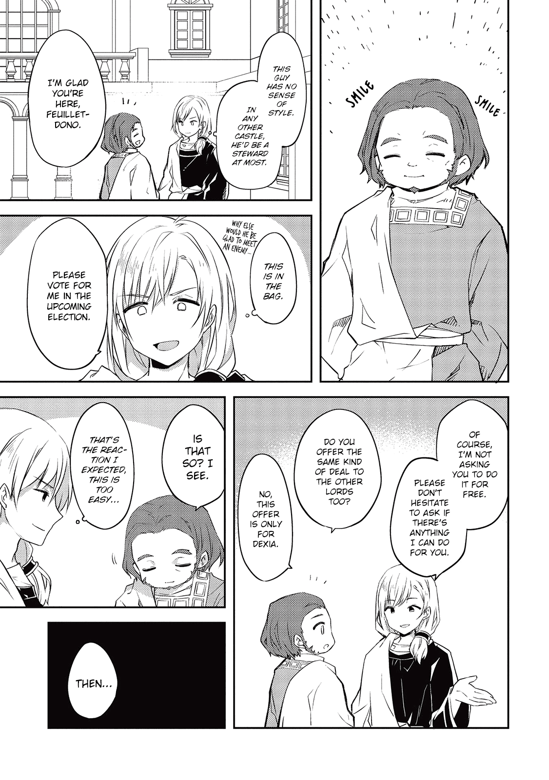 Kou 1 Desu ga Isekai de Joushu Hajimemashita Chapter 44 page 7 - Chapter 44: Feuillet's Struggles