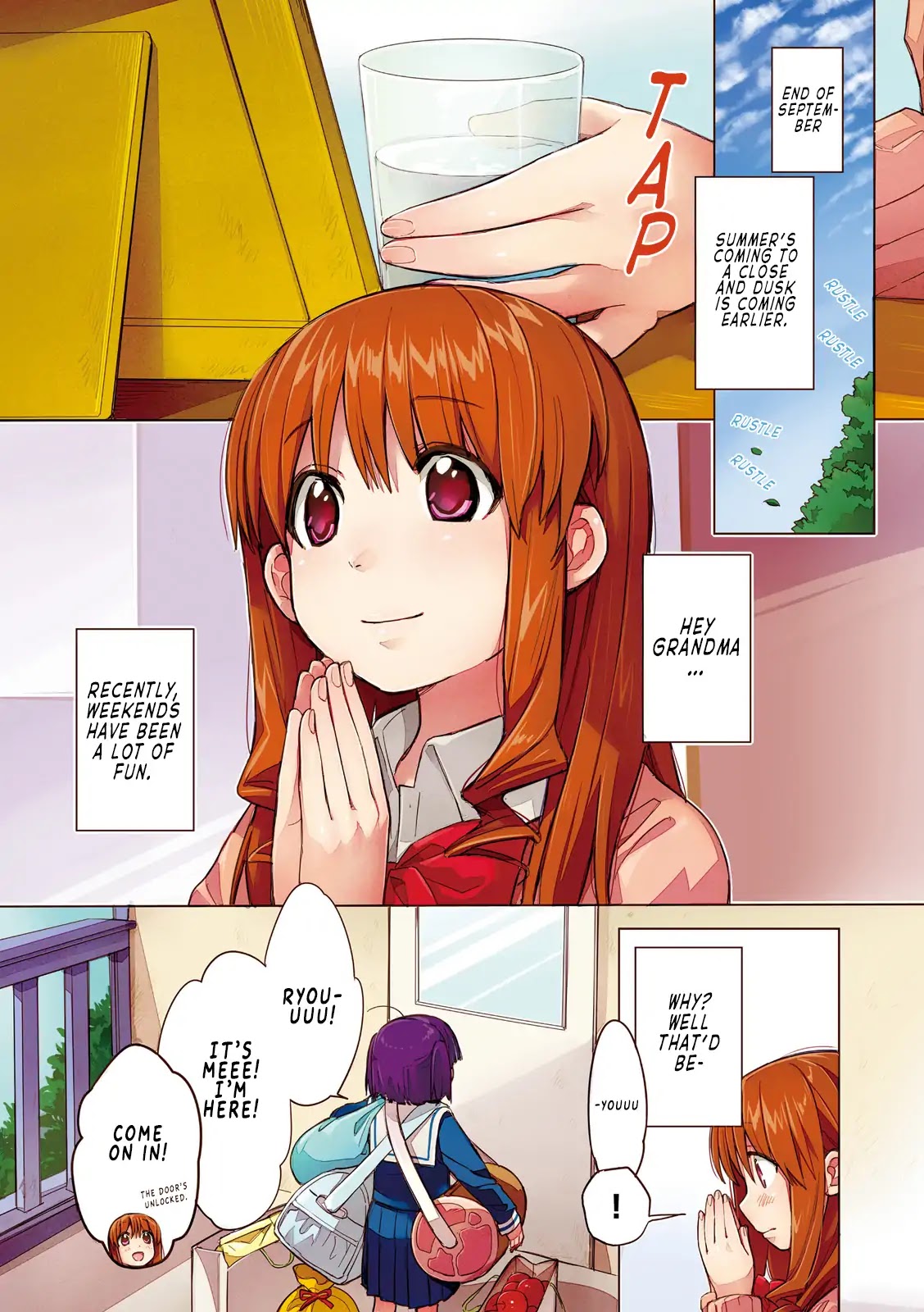 Koufuku Graffiti Chapter 10.5 page 5 - Vol.2 Chapter 0: Color Pages