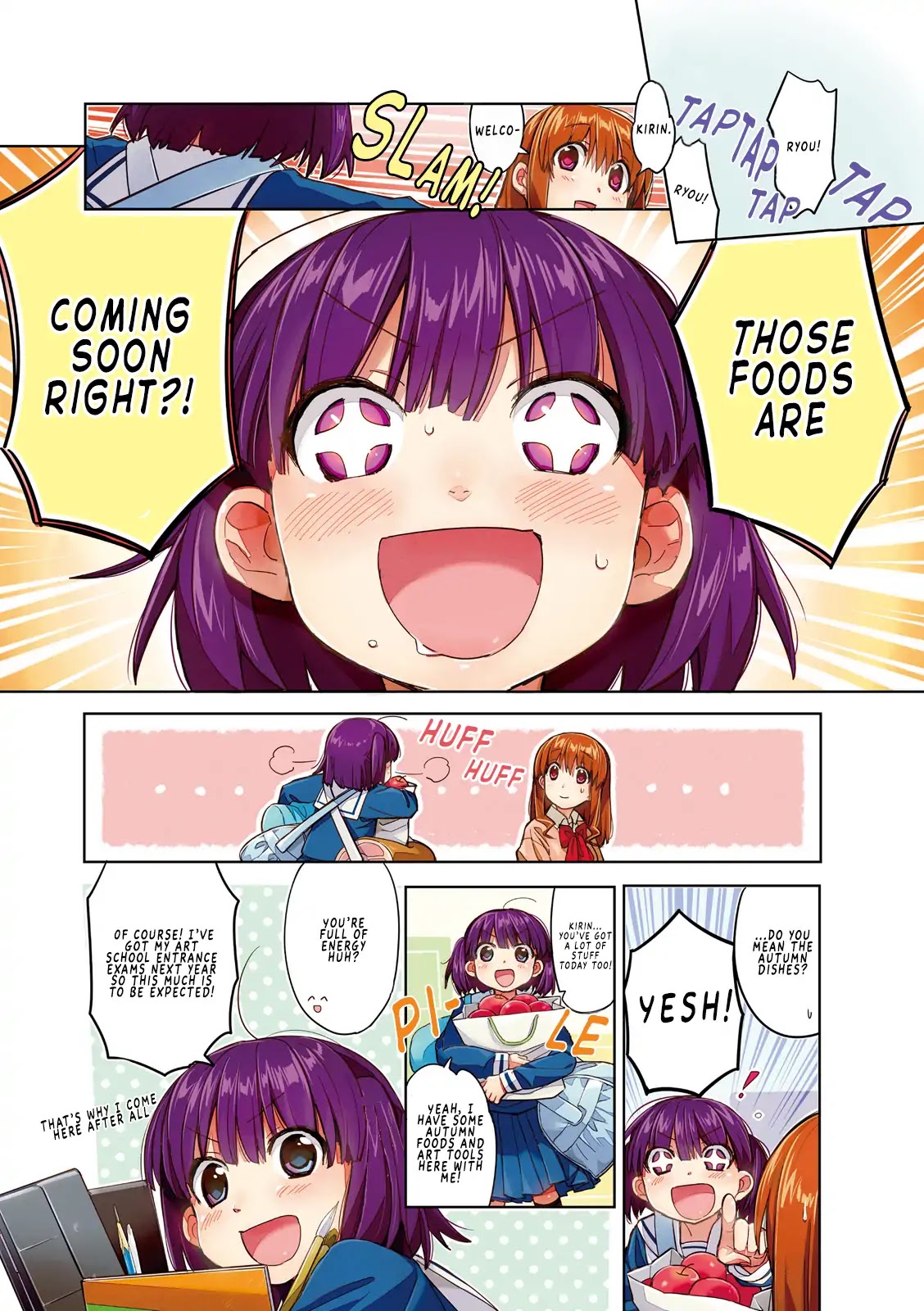 Koufuku Graffiti Chapter 10.5 page 6 - Vol.2 Chapter 0: Color Pages