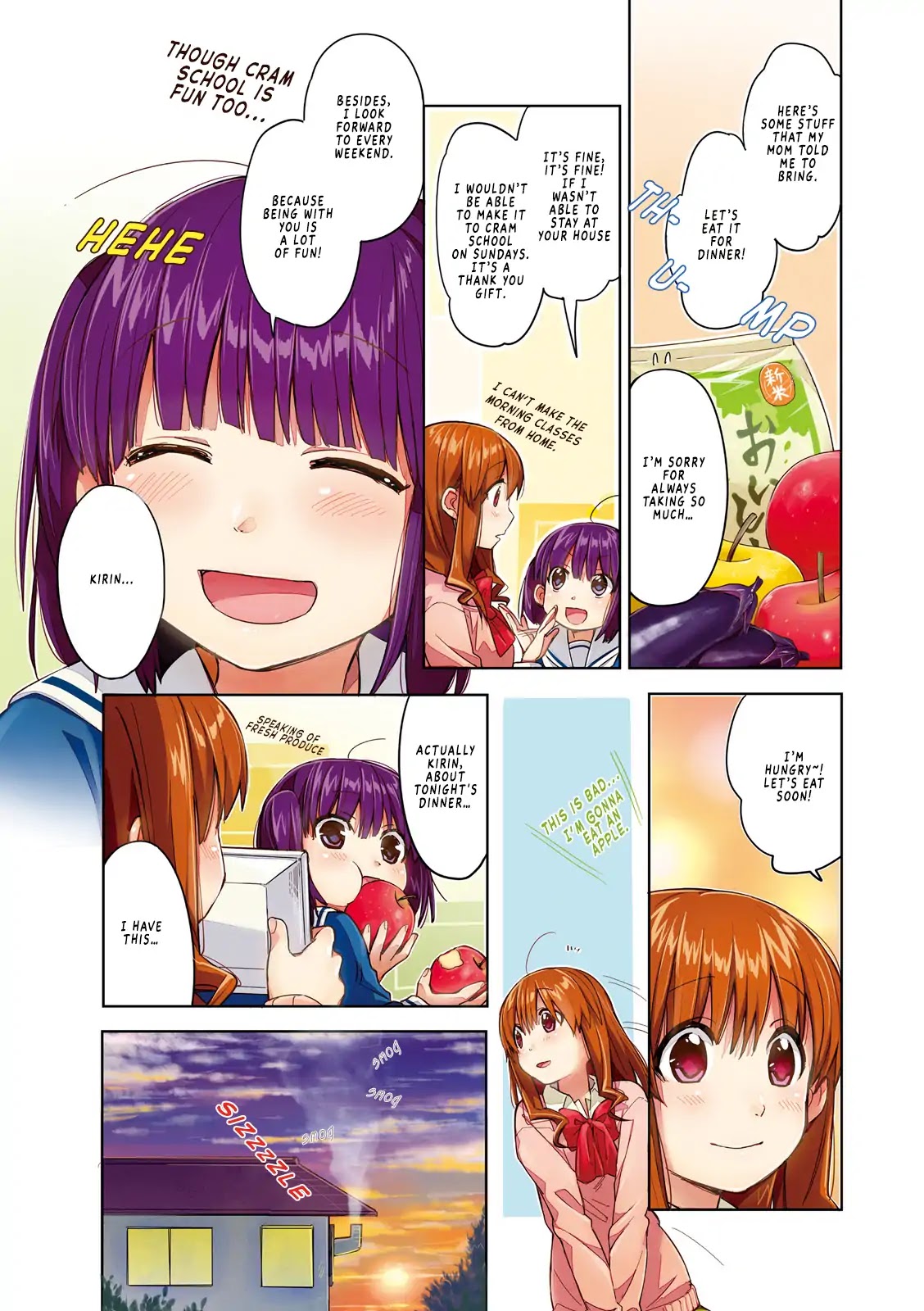 Koufuku Graffiti Chapter 10.5 page 7 - Vol.2 Chapter 0: Color Pages