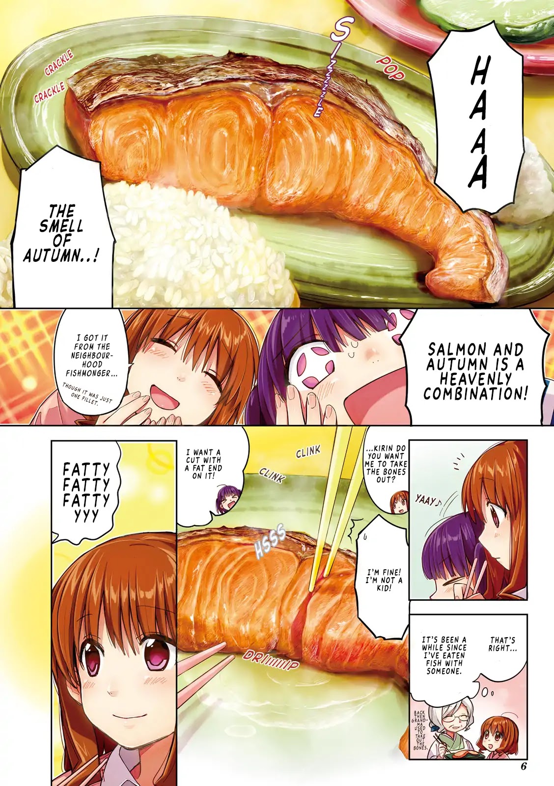 Koufuku Graffiti Chapter 10.5 page 8 - Vol.2 Chapter 0: Color Pages