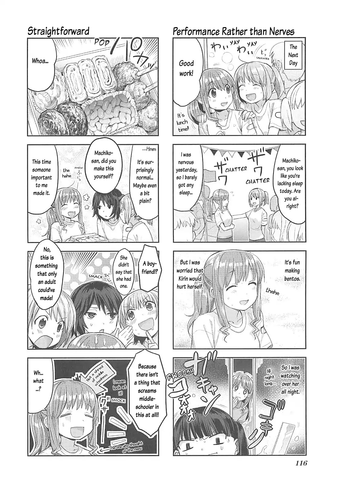 Koufuku Graffiti Chapter 10 page 8 - Chapter 10: Sports Festival Bento