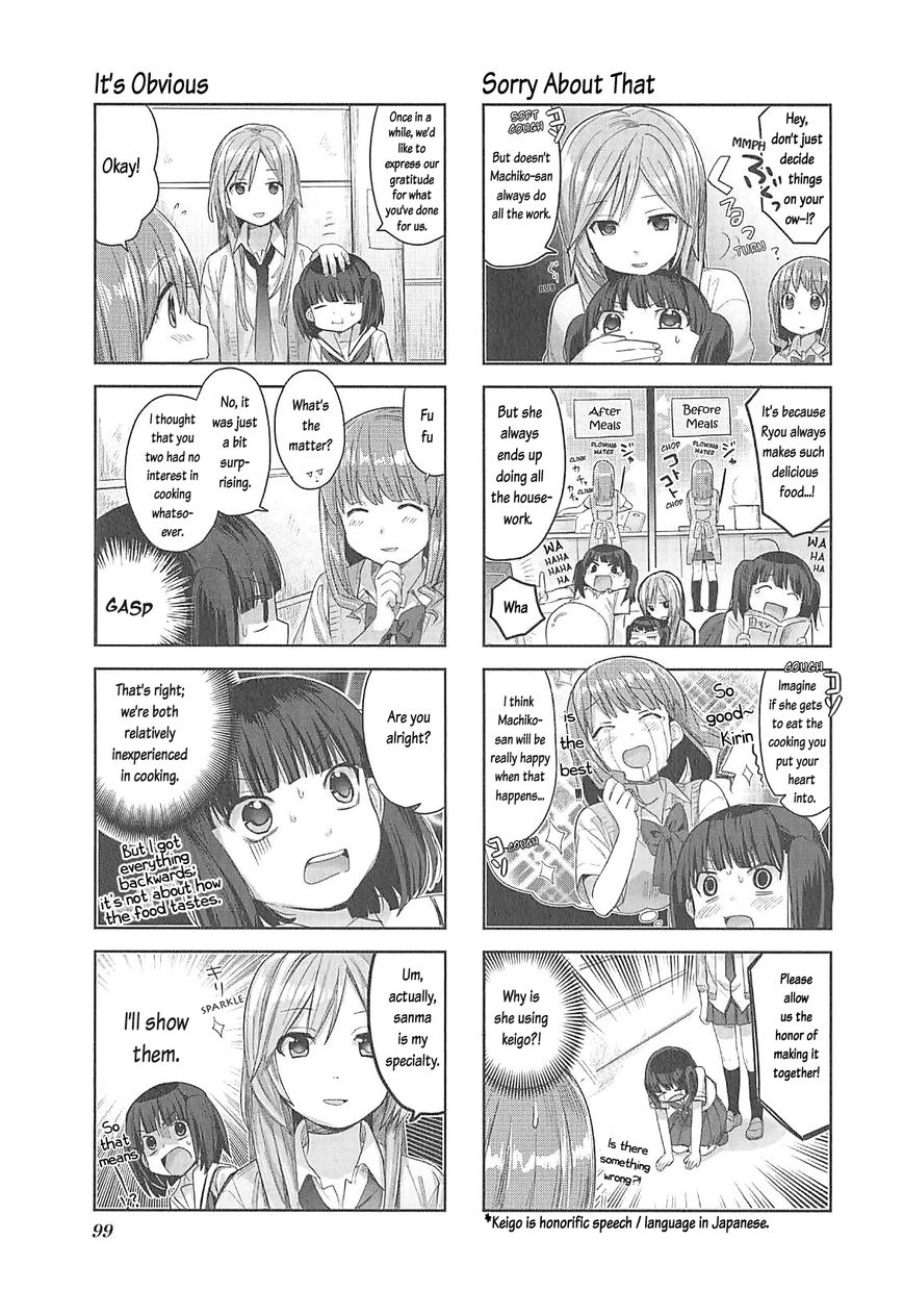Koufuku Graffiti Chapter 9 page 4 - Chapter 9 : Charcoal-Grilled Sanma