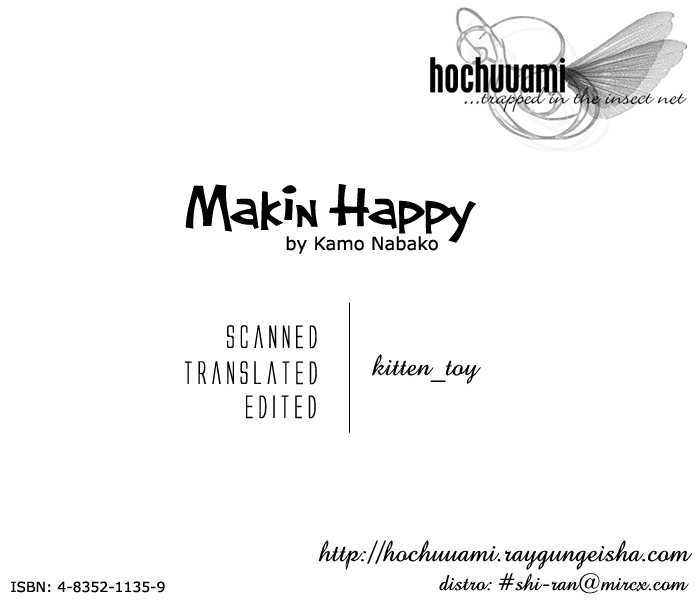 Koufuku no Jouken Chapter 7 page 1 - Chapter 7 : Makin' Happy