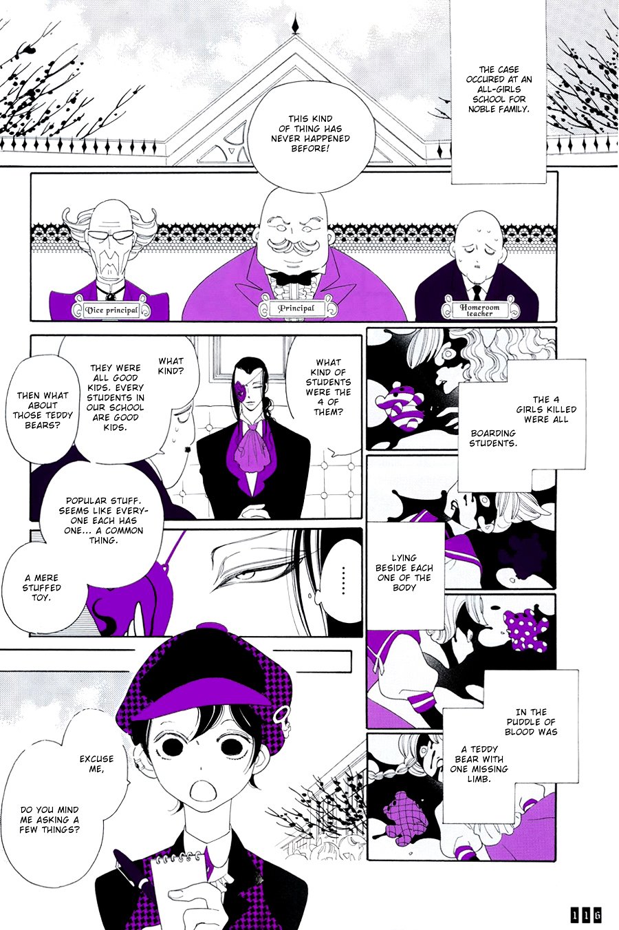 Koufuku no Ouji Chapter 2 page 3 - Chapter 2 : The Teddy Bear Murder Case