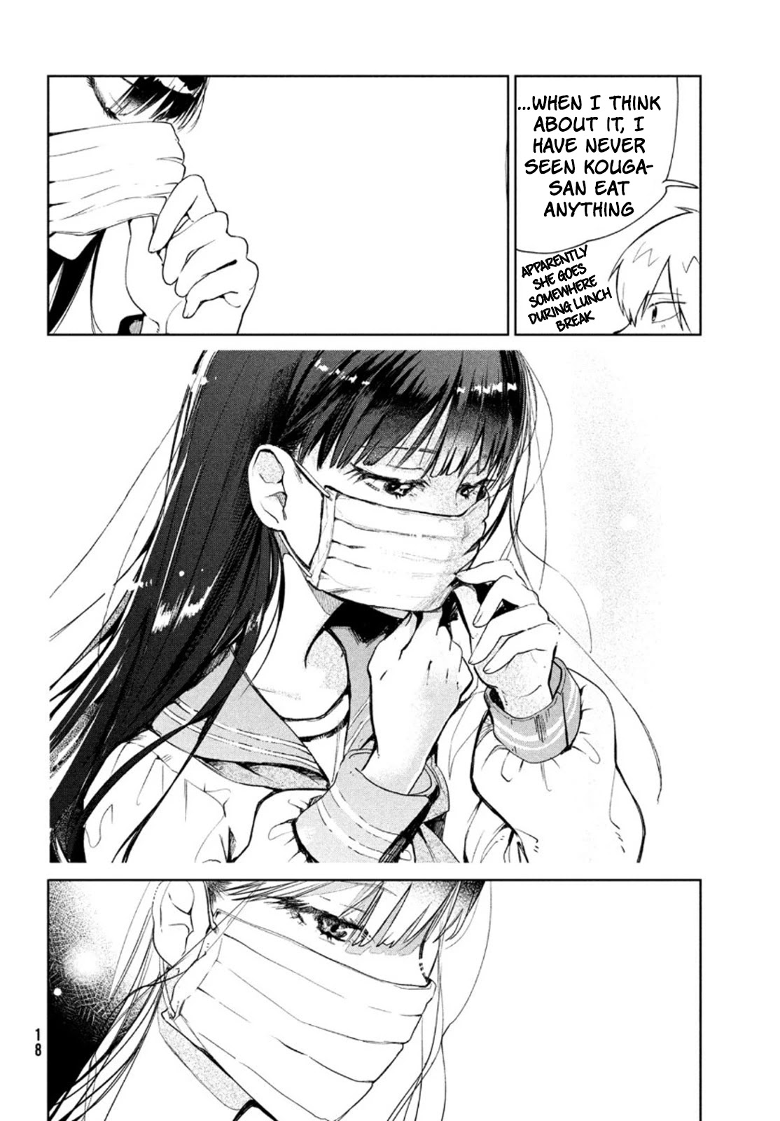 Kouga-san no Kamiguse Chapter 1 page 8 - Chapter 1: The Kouga-san that no one knows