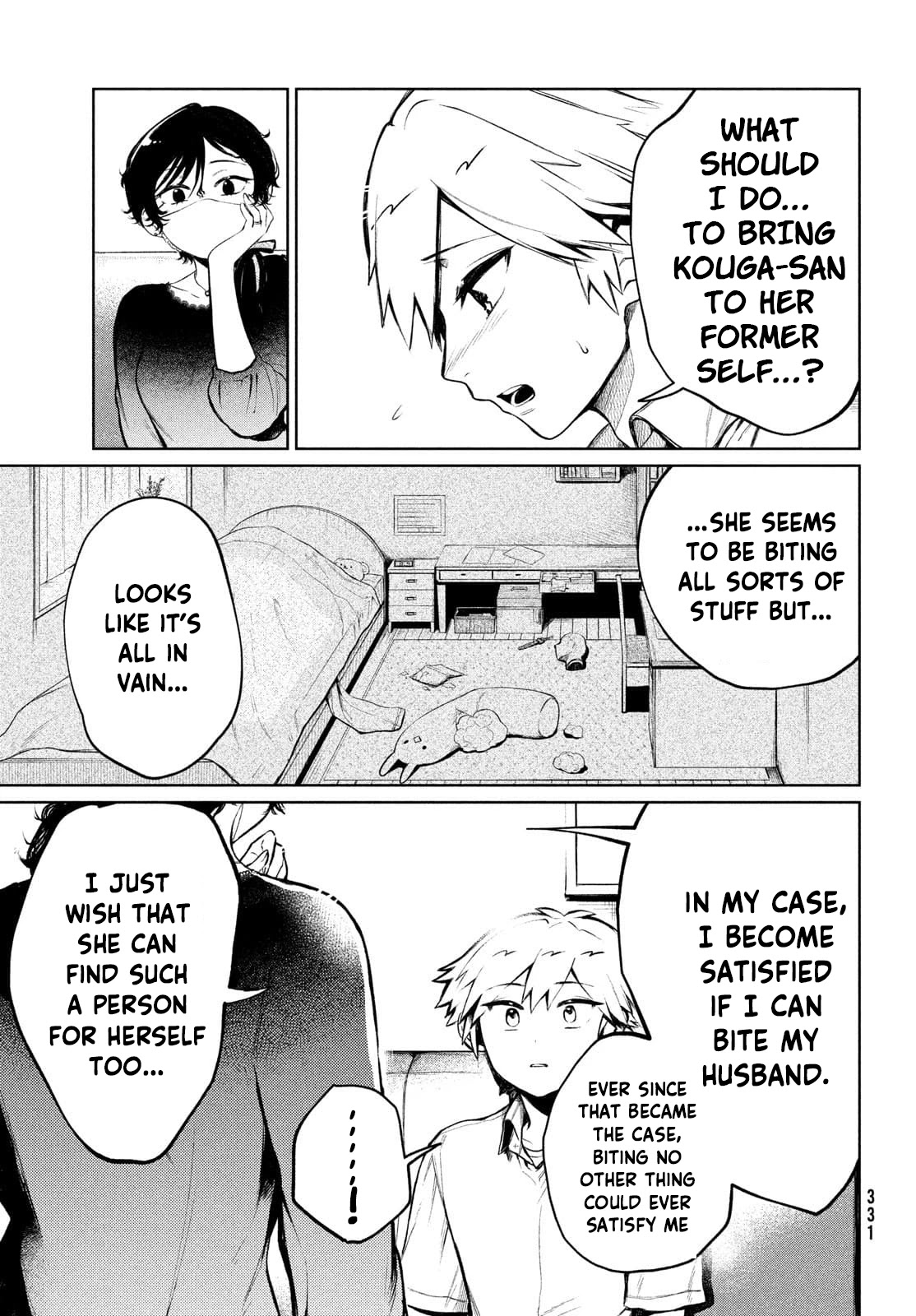 Kouga-san no Kamiguse Chapter 11 page 20 - Chapter 11: Realization