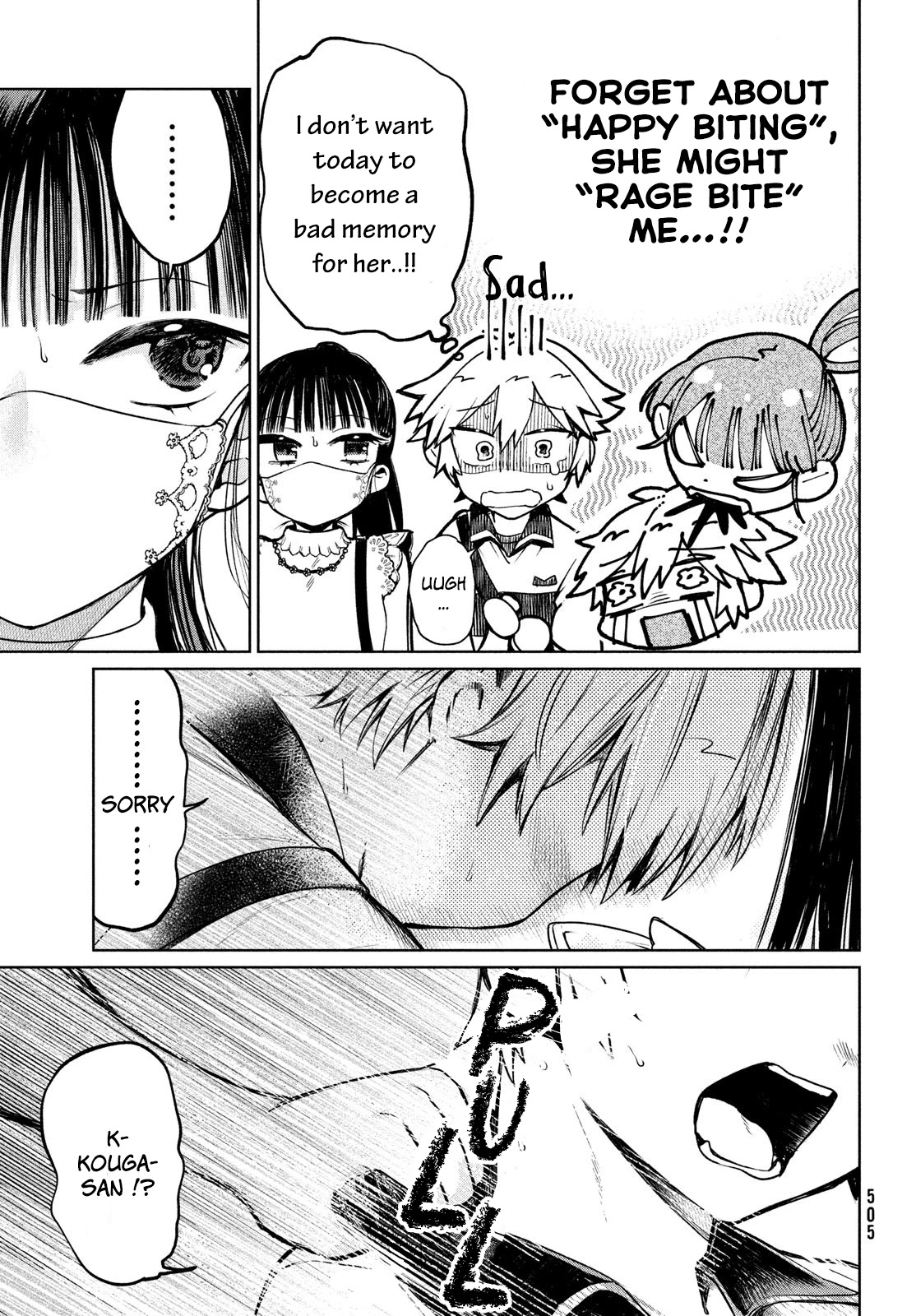 Kouga-san no Kamiguse Chapter 13 page 12 - Chapter 13: The First Date