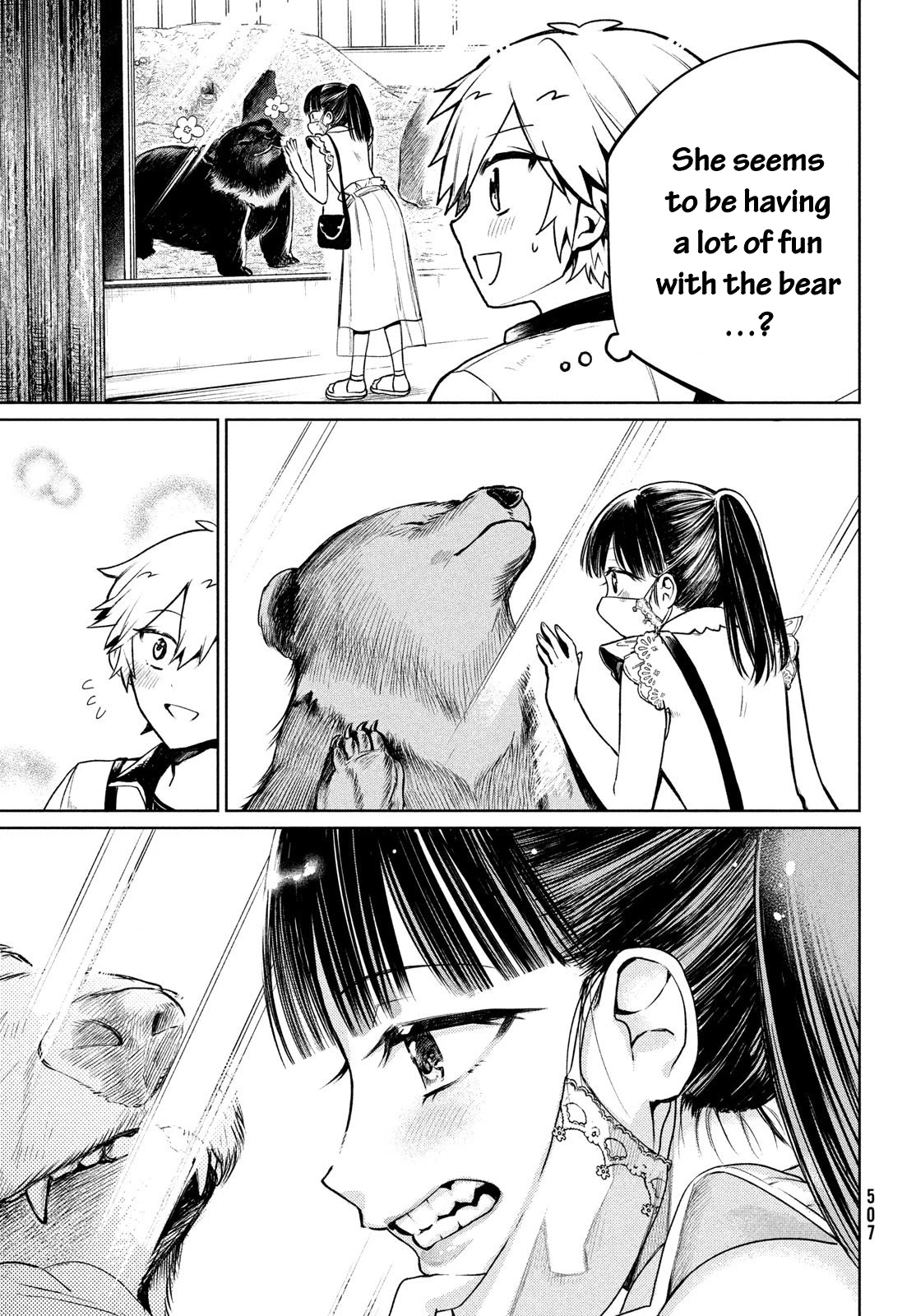Kouga-san no Kamiguse Chapter 13 page 14 - Chapter 13: The First Date