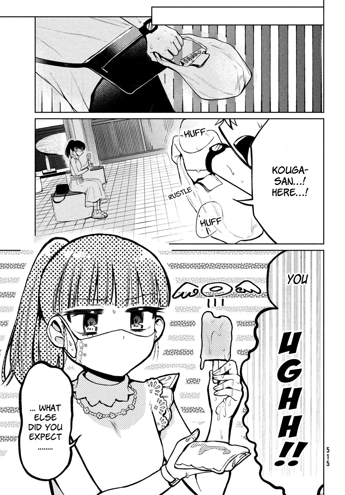 Kouga-san no Kamiguse Chapter 13 page 22 - Chapter 13: The First Date