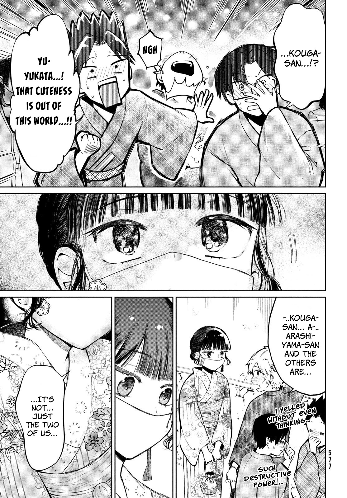 Kouga-san no Kamiguse Chapter 14 page 10 - Chapter 14: Summer Festival Fireworks