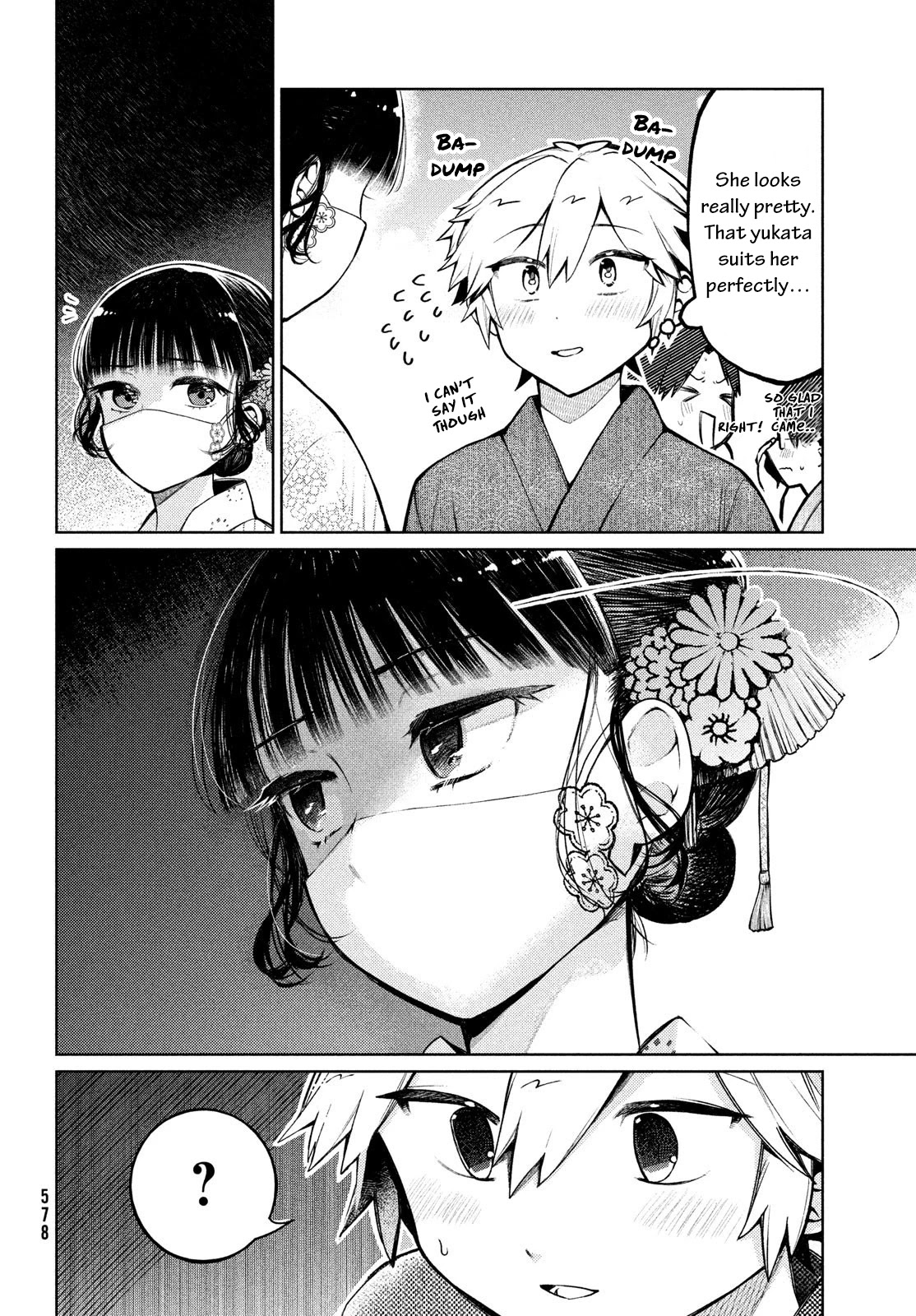 Kouga-san no Kamiguse Chapter 14 page 11 - Chapter 14: Summer Festival Fireworks