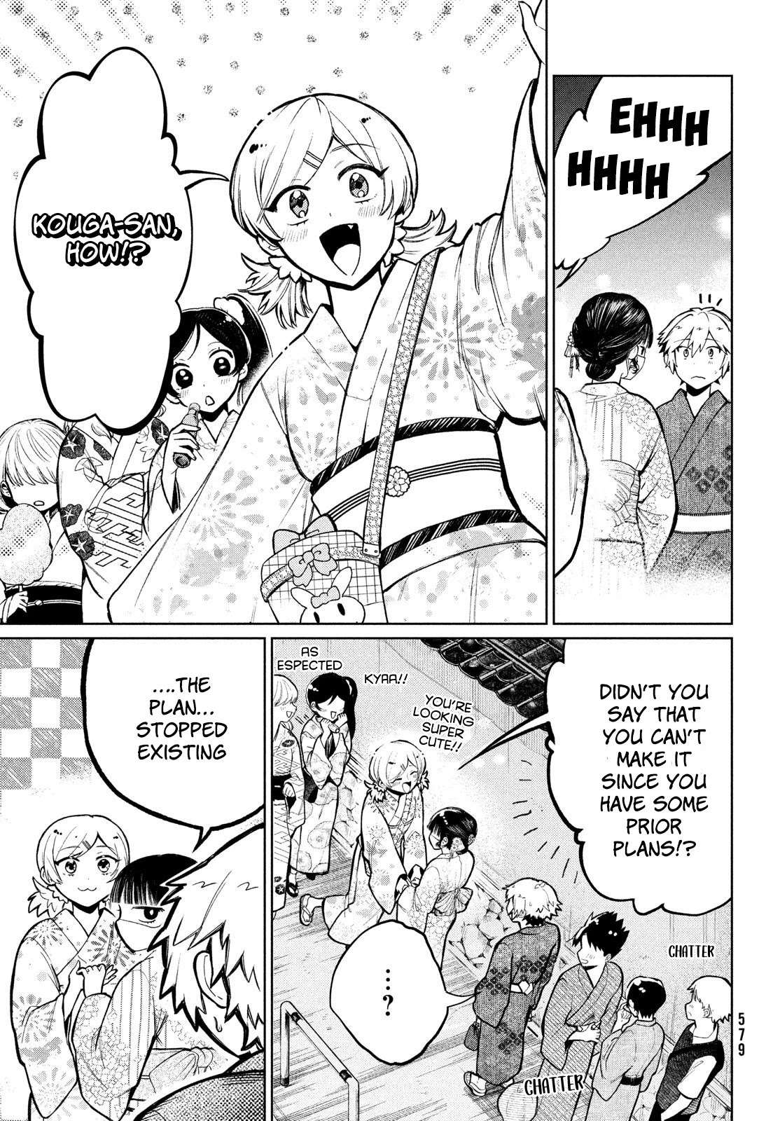Kouga-san no Kamiguse Chapter 14 page 12 - Chapter 14: Summer Festival Fireworks