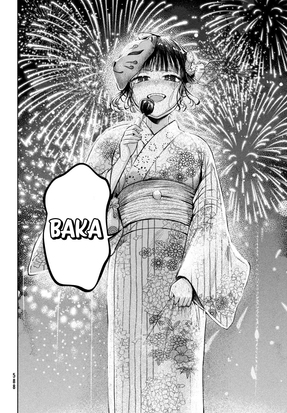 Kouga-san no Kamiguse Chapter 14 page 21 - Chapter 14: Summer Festival Fireworks