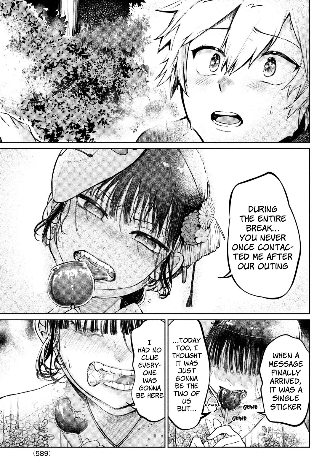 Kouga-san no Kamiguse Chapter 14 page 22 - Chapter 14: Summer Festival Fireworks