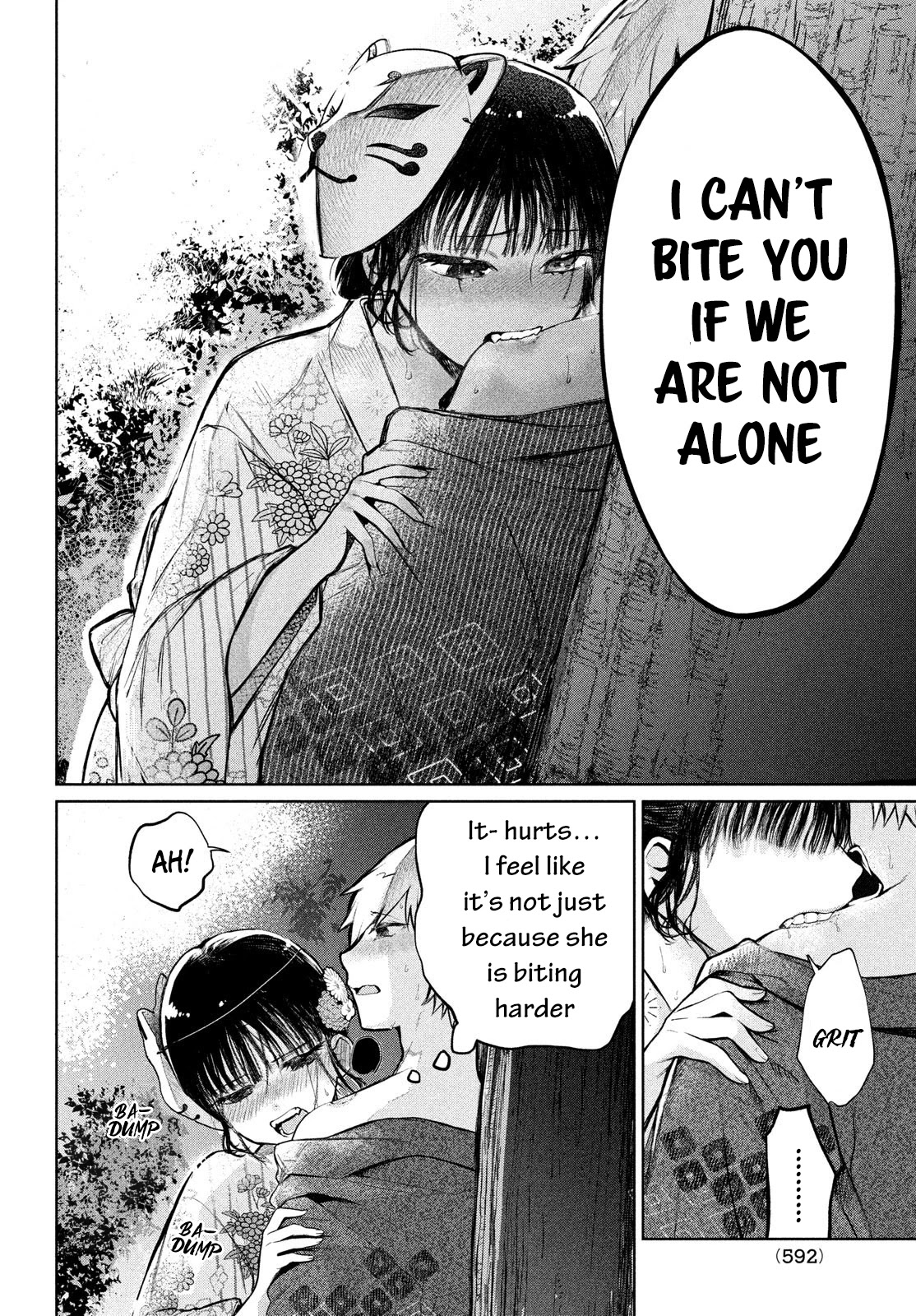 Kouga-san no Kamiguse Chapter 14 page 25 - Chapter 14: Summer Festival Fireworks