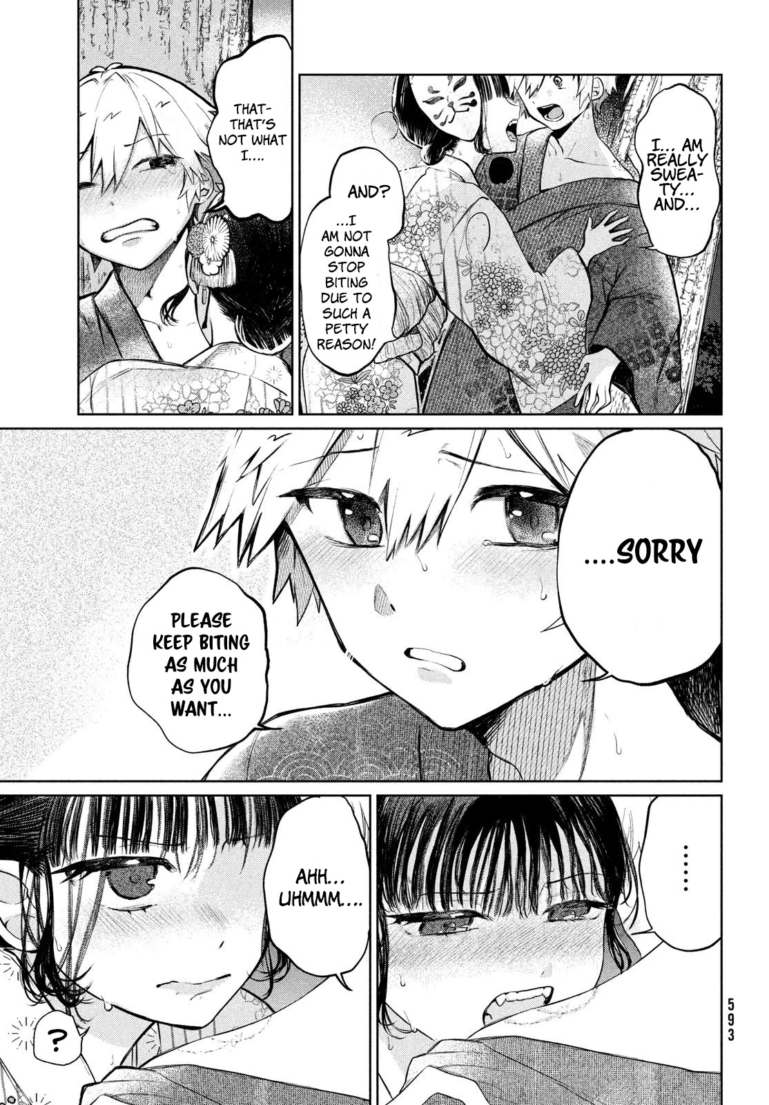 Kouga-san no Kamiguse Chapter 14 page 26 - Chapter 14: Summer Festival Fireworks