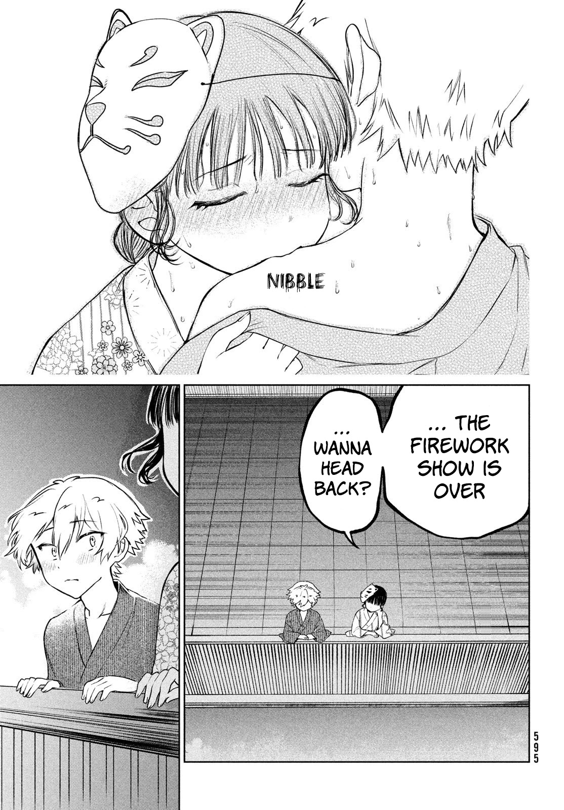 Kouga-san no Kamiguse Chapter 14 page 28 - Chapter 14: Summer Festival Fireworks