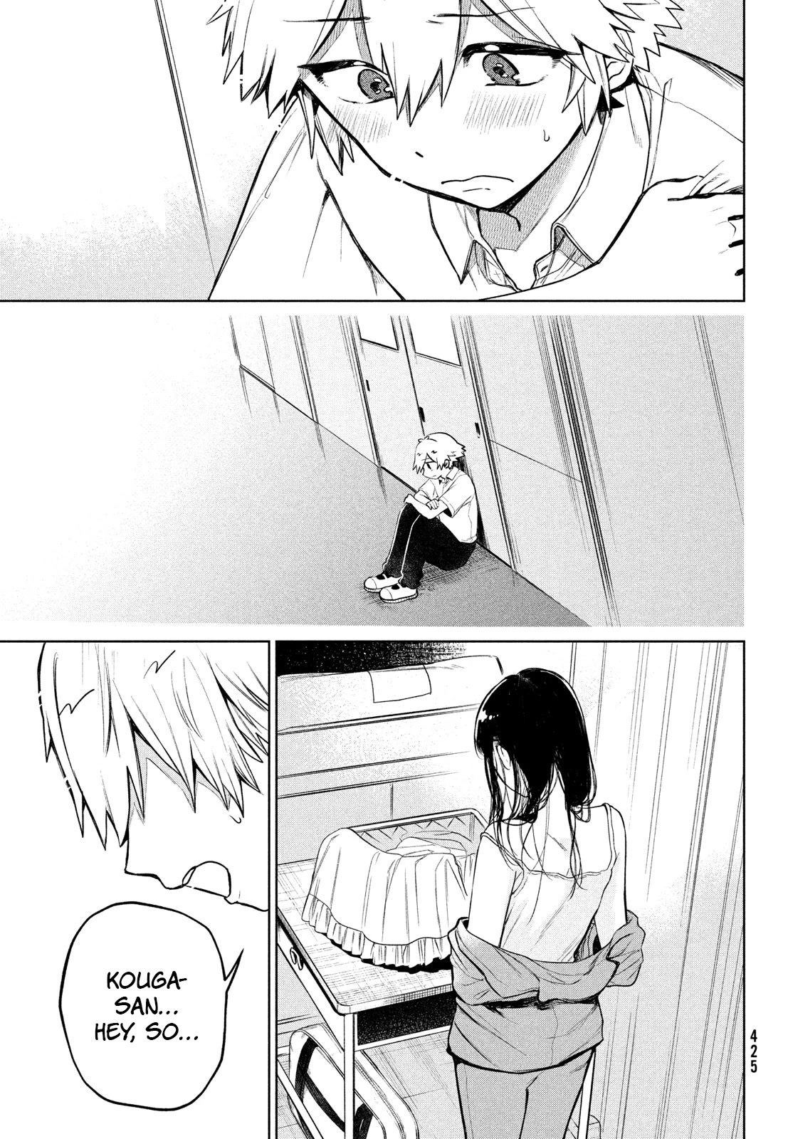 Kouga-san no Kamiguse Chapter 16 page 14 - Chapter 16: Biting Condition