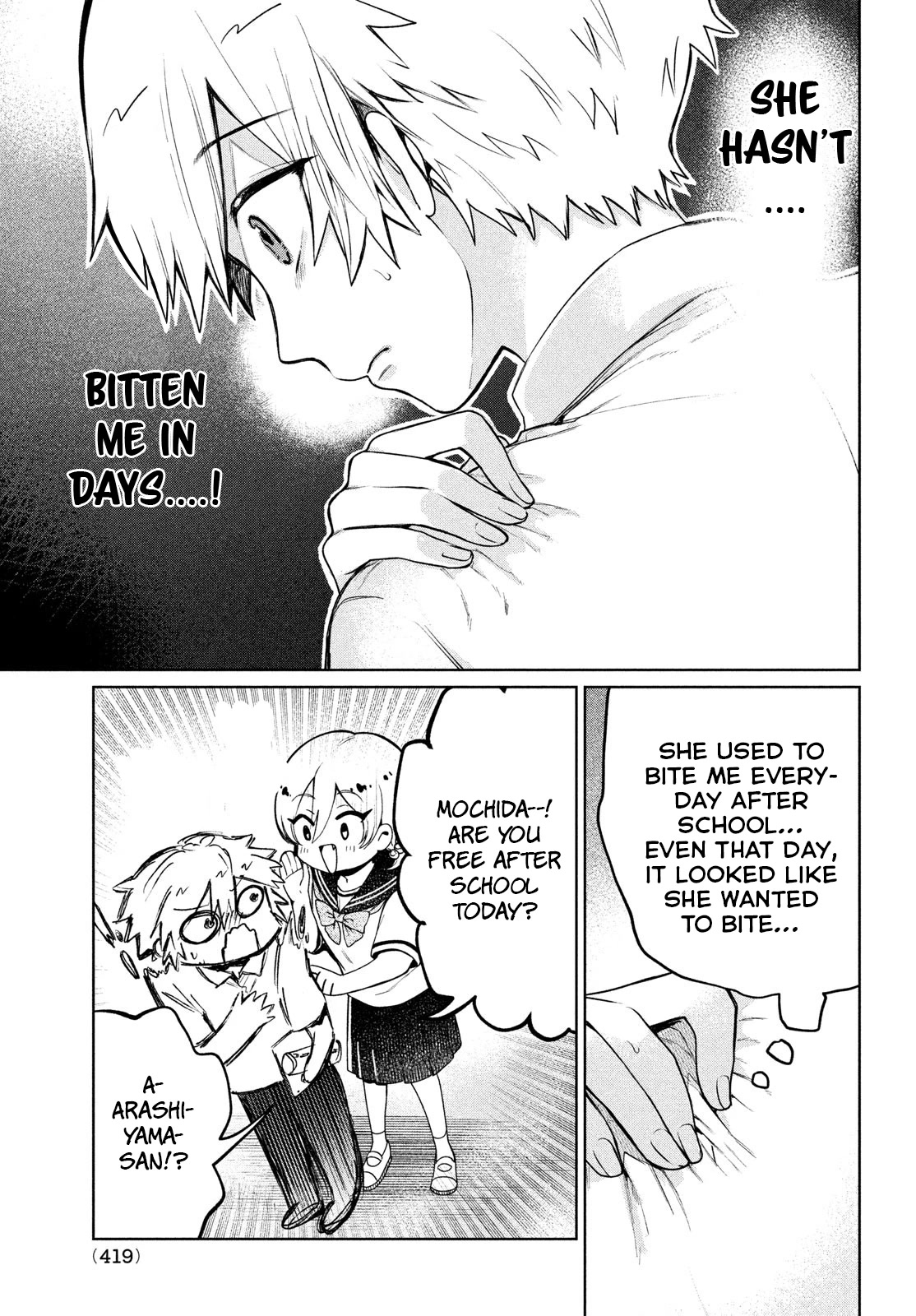 Kouga-san no Kamiguse Chapter 16 page 8 - Chapter 16: Biting Condition