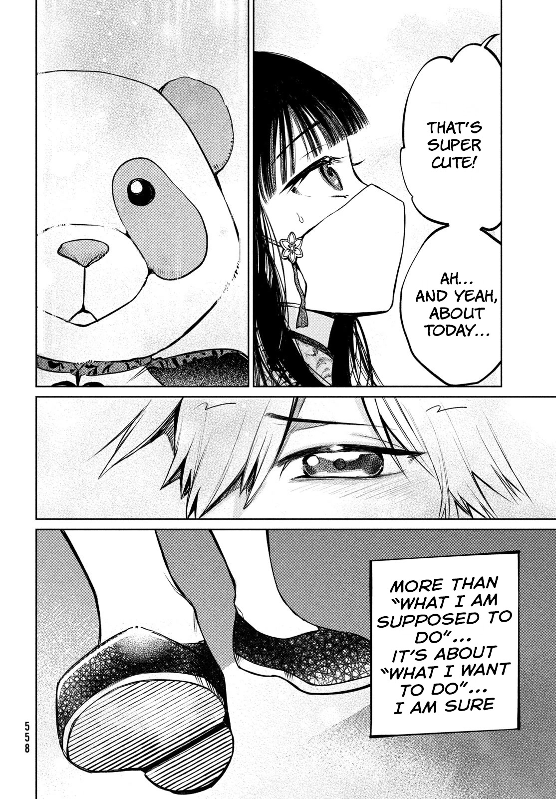 Kouga-san no Kamiguse Chapter 17 page 9 - Chapter 17: Two people who are not normal