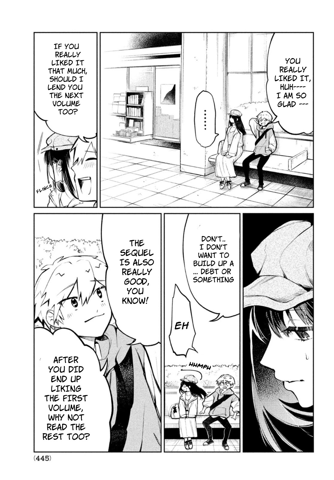 Kouga-san no Kamiguse Chapter 3 page 8 - Chapter 3: Borrowed Book