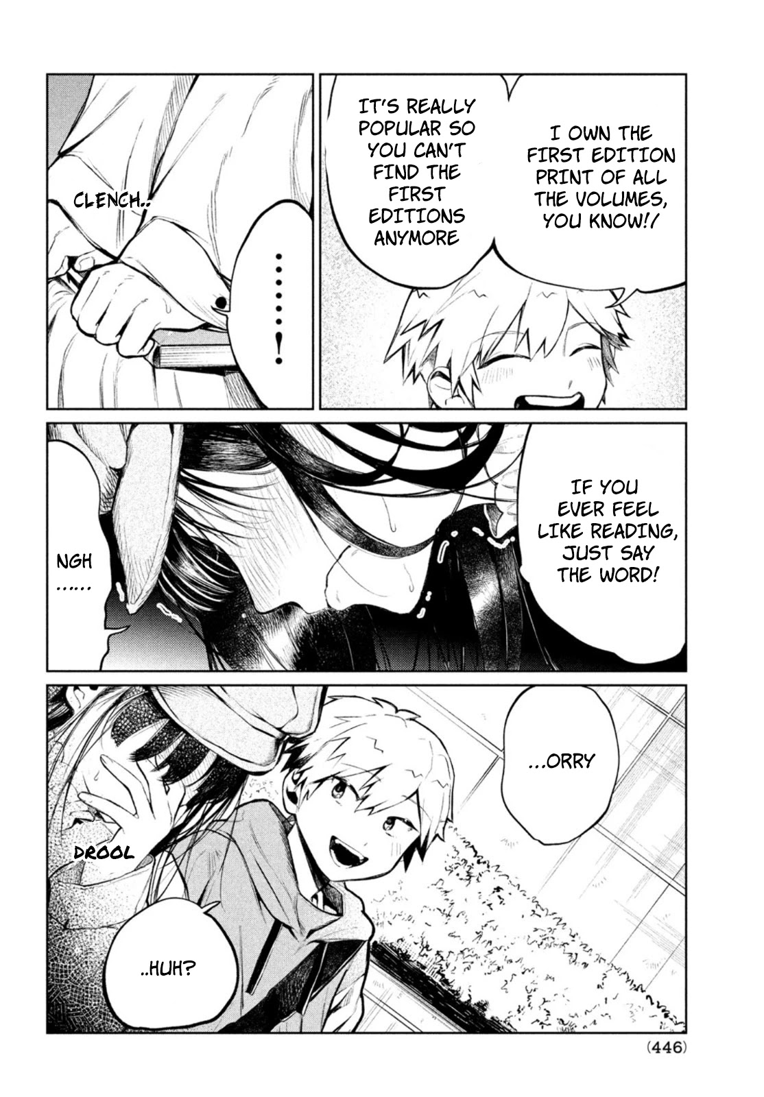 Kouga-san no Kamiguse Chapter 3 page 9 - Chapter 3: Borrowed Book