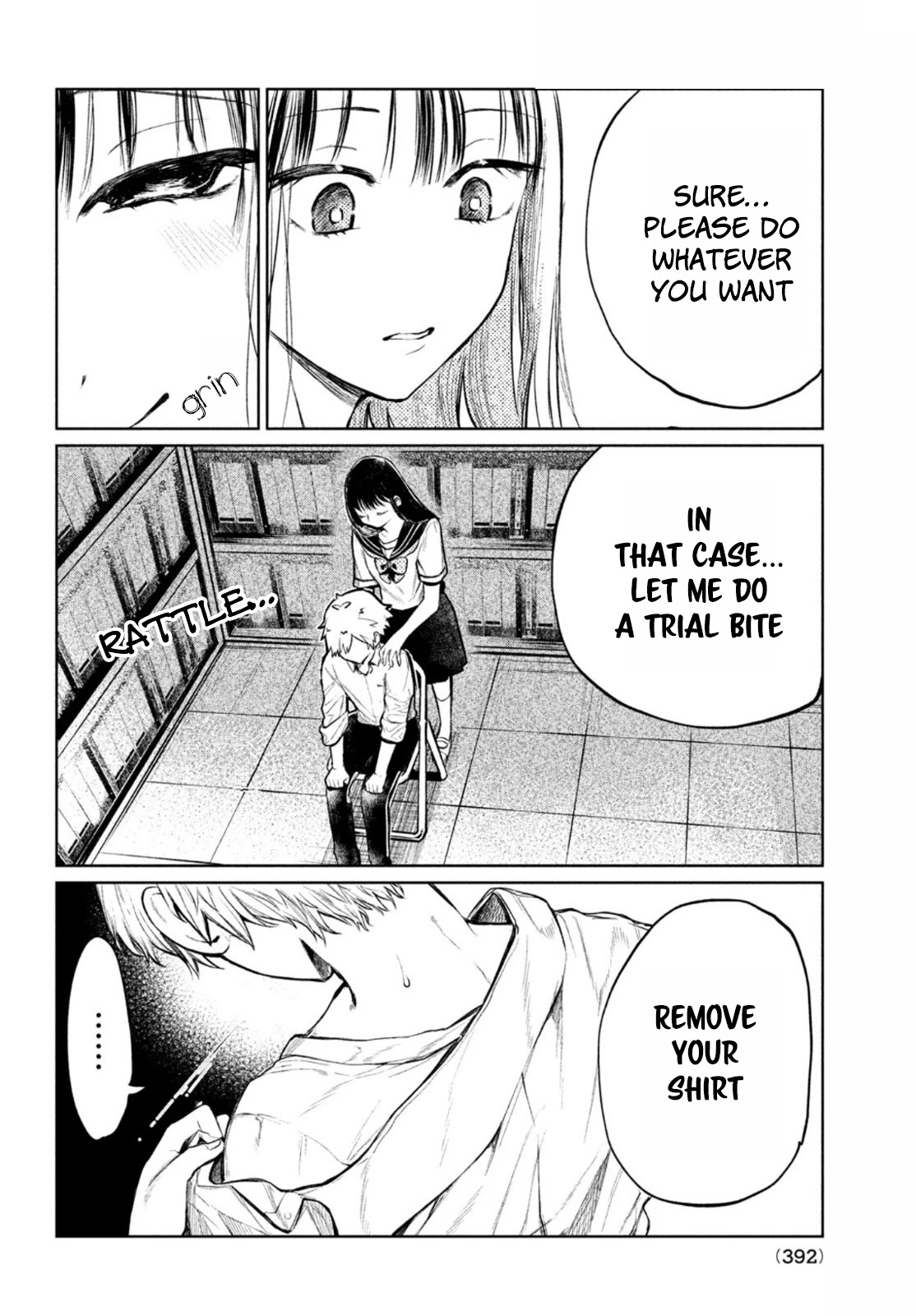 Kouga-san no Kamiguse Chapter 6 page 13 - Chapter 6: The Uniform Problem