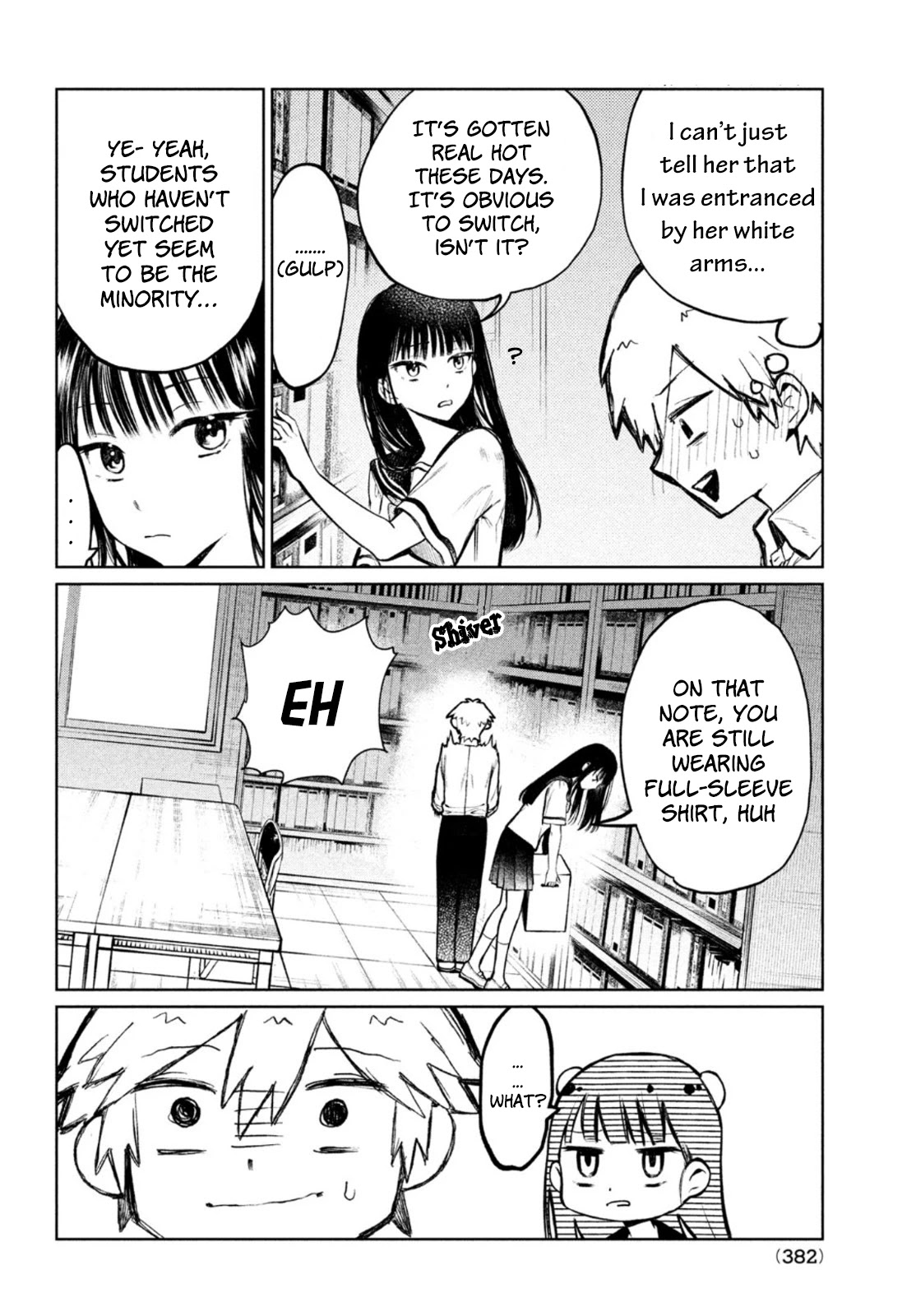 Kouga-san no Kamiguse Chapter 6 page 3 - Chapter 6: The Uniform Problem