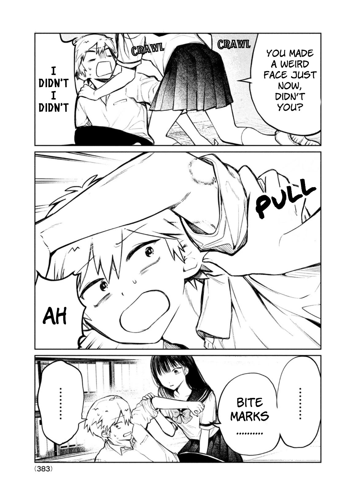 Kouga-san no Kamiguse Chapter 6 page 4 - Chapter 6: The Uniform Problem