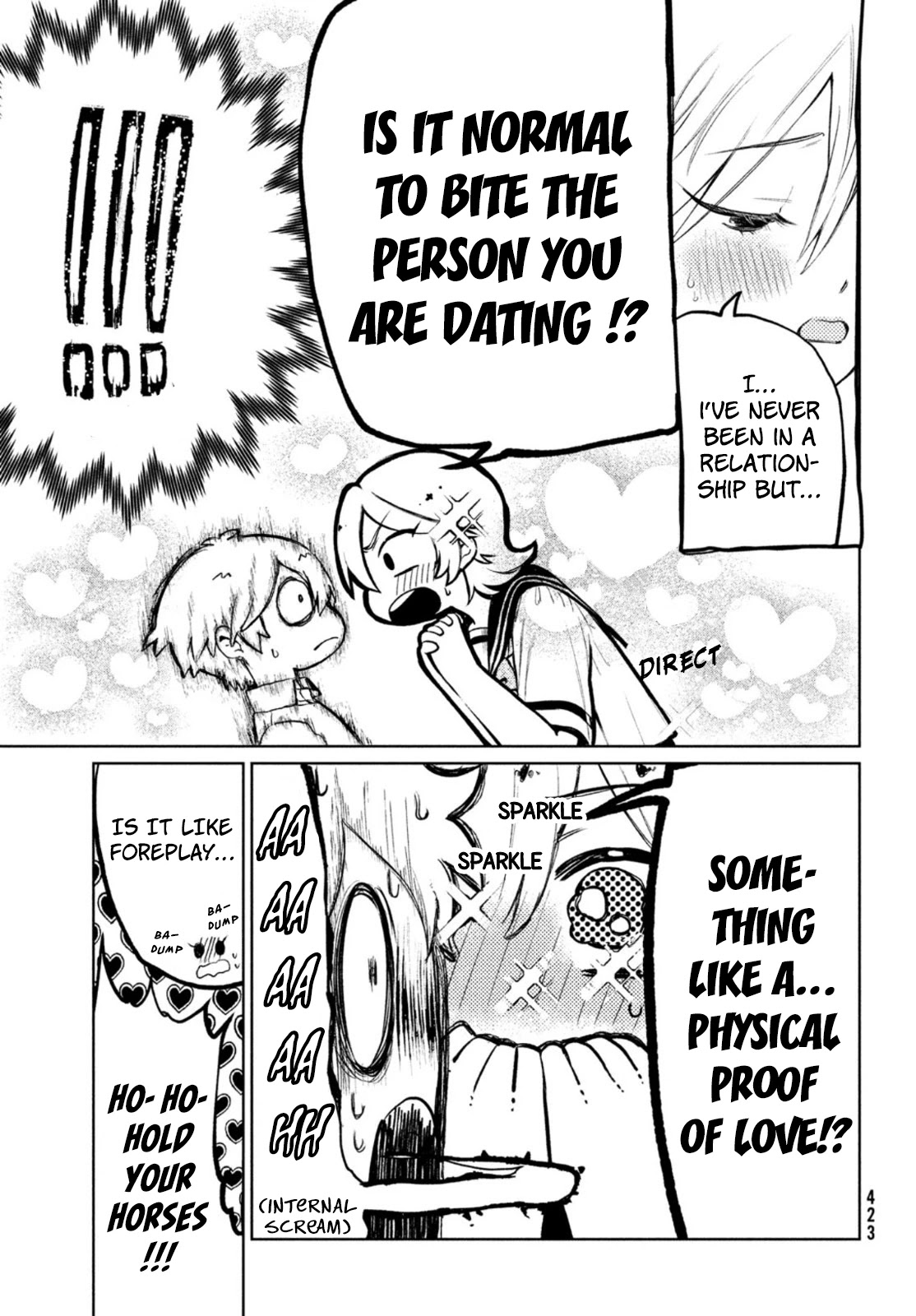 Kouga-san no Kamiguse Chapter 7 page 12 - Chapter 7: I have to do something