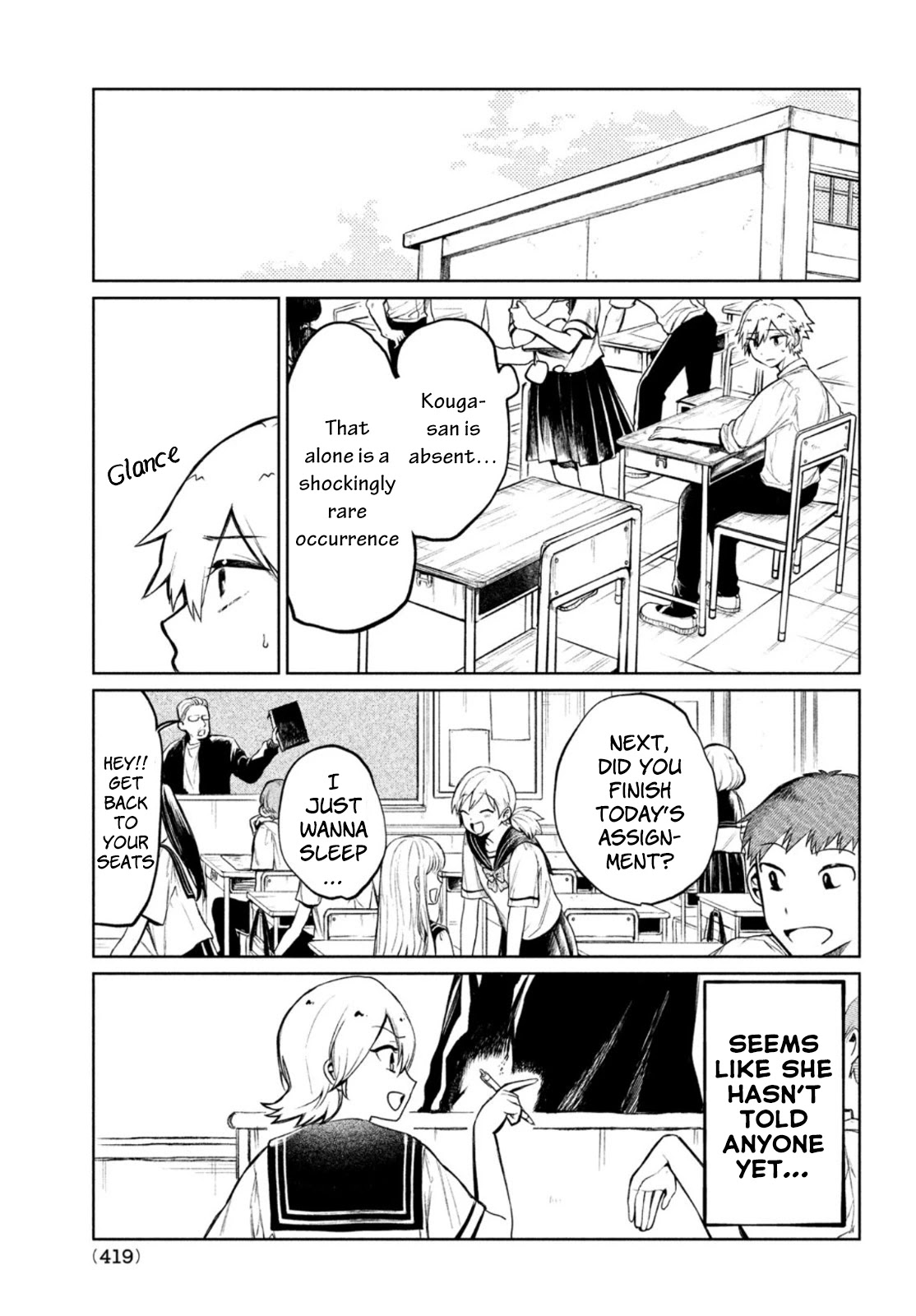 Kouga-san no Kamiguse Chapter 7 page 8 - Chapter 7: I have to do something