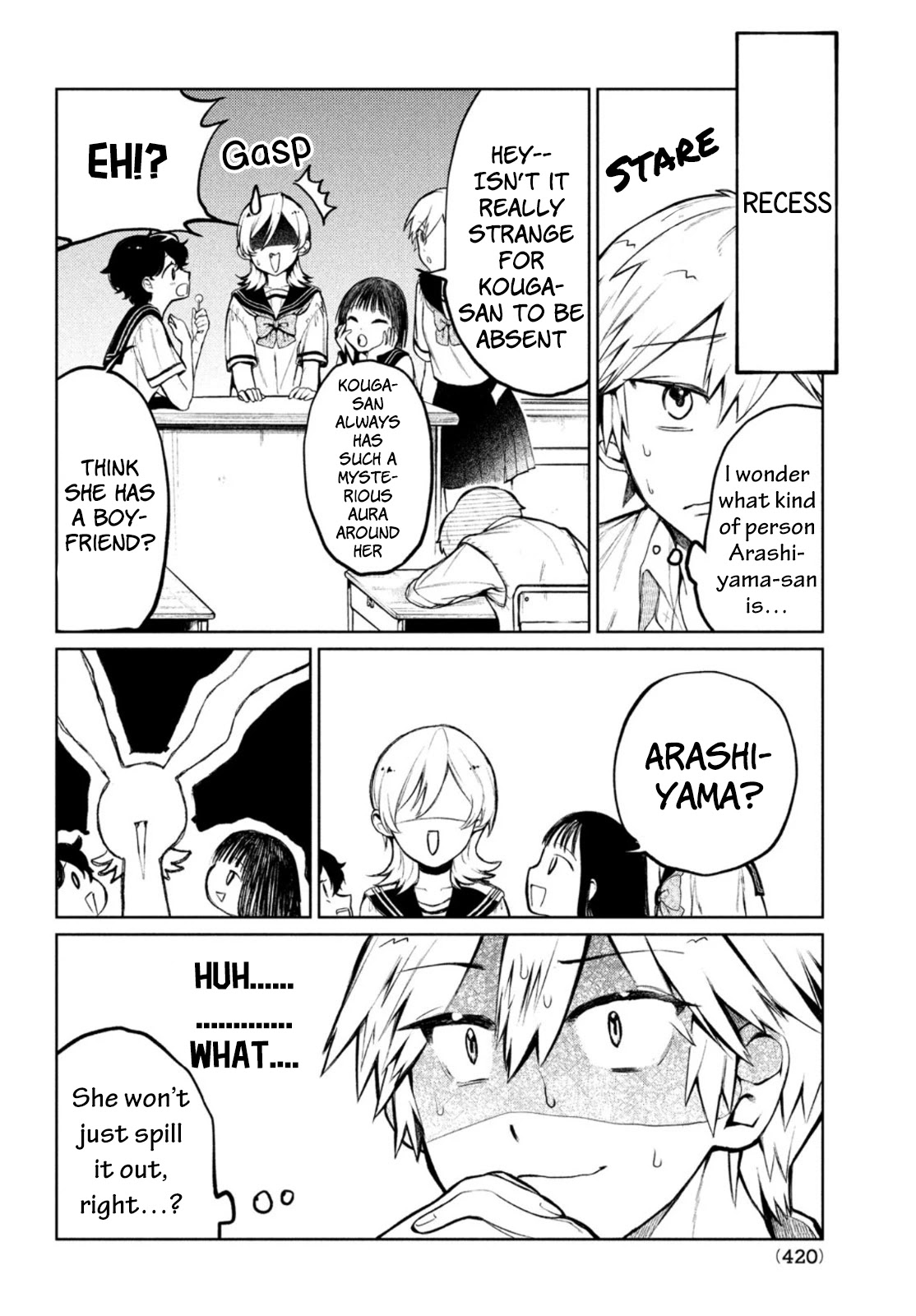 Kouga-san no Kamiguse Chapter 7 page 9 - Chapter 7: I have to do something