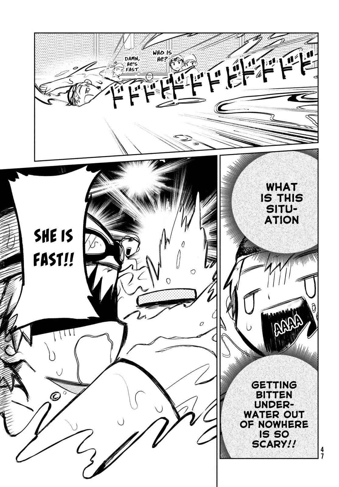Kouga-san no Kamiguse Chapter 9 page 12 - Chapter 9: The Pool Monster