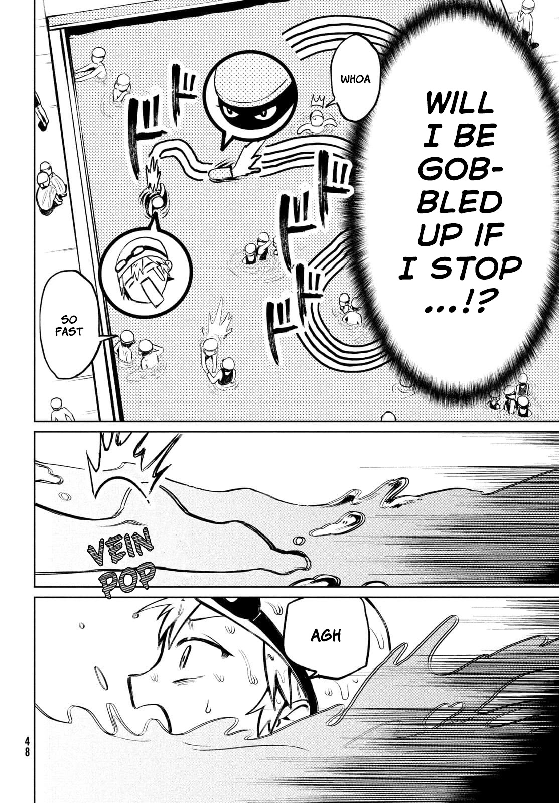Kouga-san no Kamiguse Chapter 9 page 13 - Chapter 9: The Pool Monster