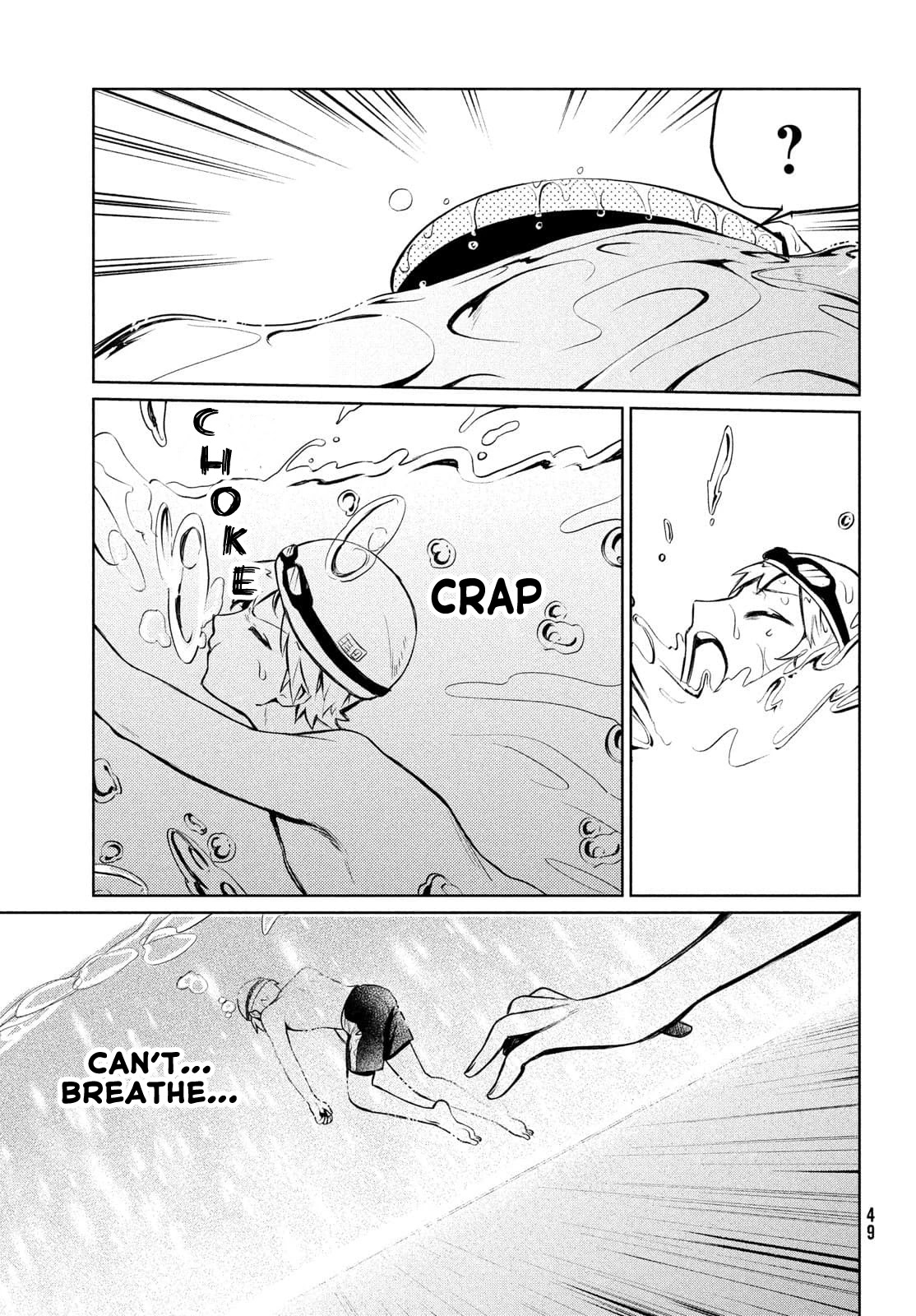 Kouga-san no Kamiguse Chapter 9 page 14 - Chapter 9: The Pool Monster