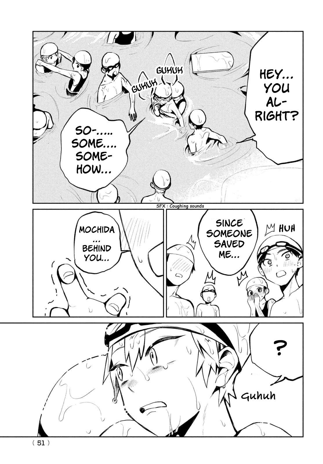 Kouga-san no Kamiguse Chapter 9 page 16 - Chapter 9: The Pool Monster