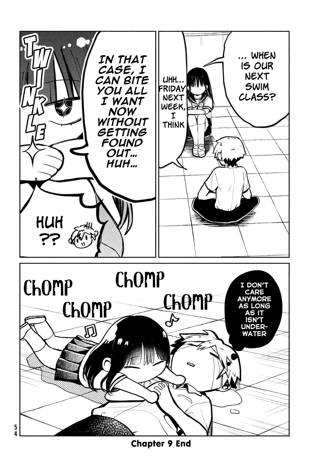 Kouga-san no Kamiguse Chapter 9 page 19 - Chapter 9: The Pool Monster