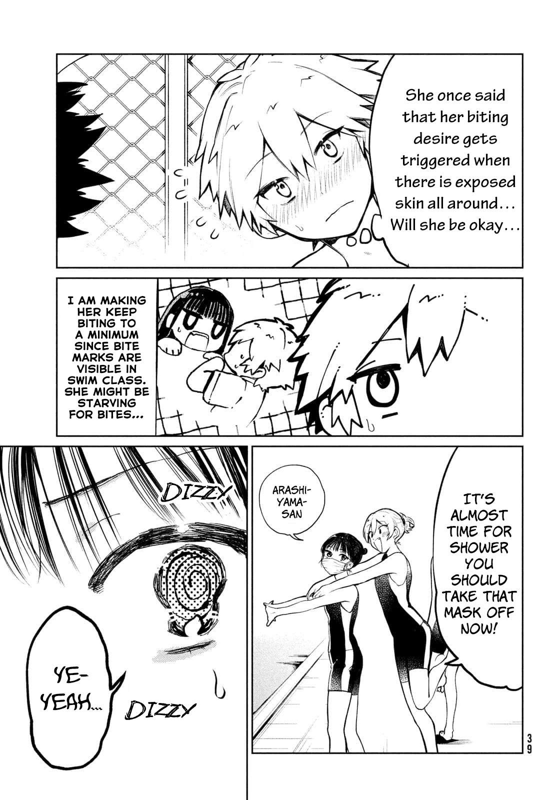Kouga-san no Kamiguse Chapter 9 page 4 - Chapter 9: The Pool Monster