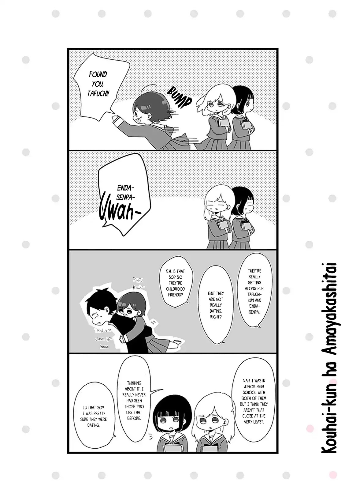 Kouhai-kun wa Amayakashitai Chapter 0.1 page 3 - Chapter 0.1