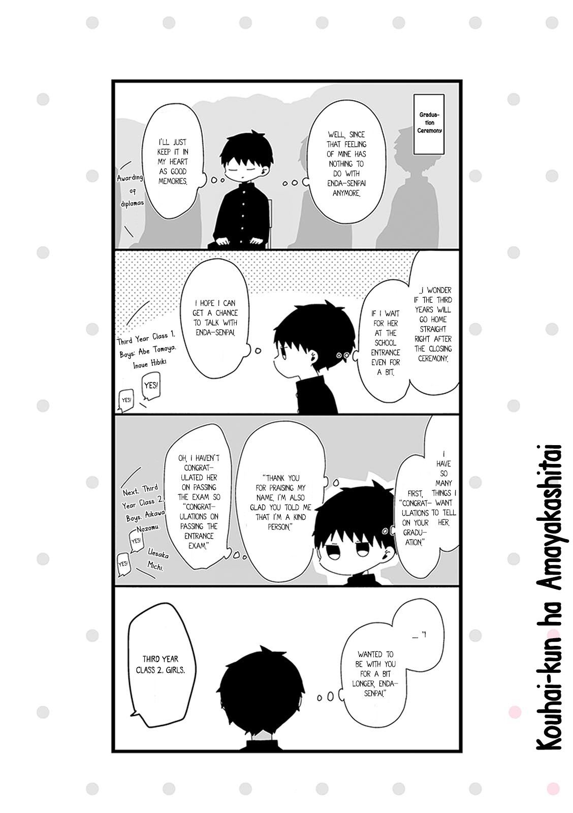 Kouhai-kun wa Amayakashitai Chapter 0.13 page 2 - Chapter 0.13