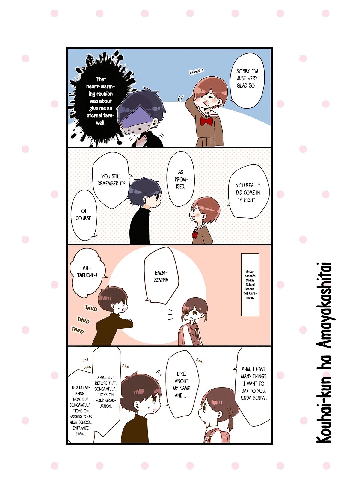 Kouhai-kun wa Amayakashitai Chapter 0.18 page 2 - Chapter 0.18